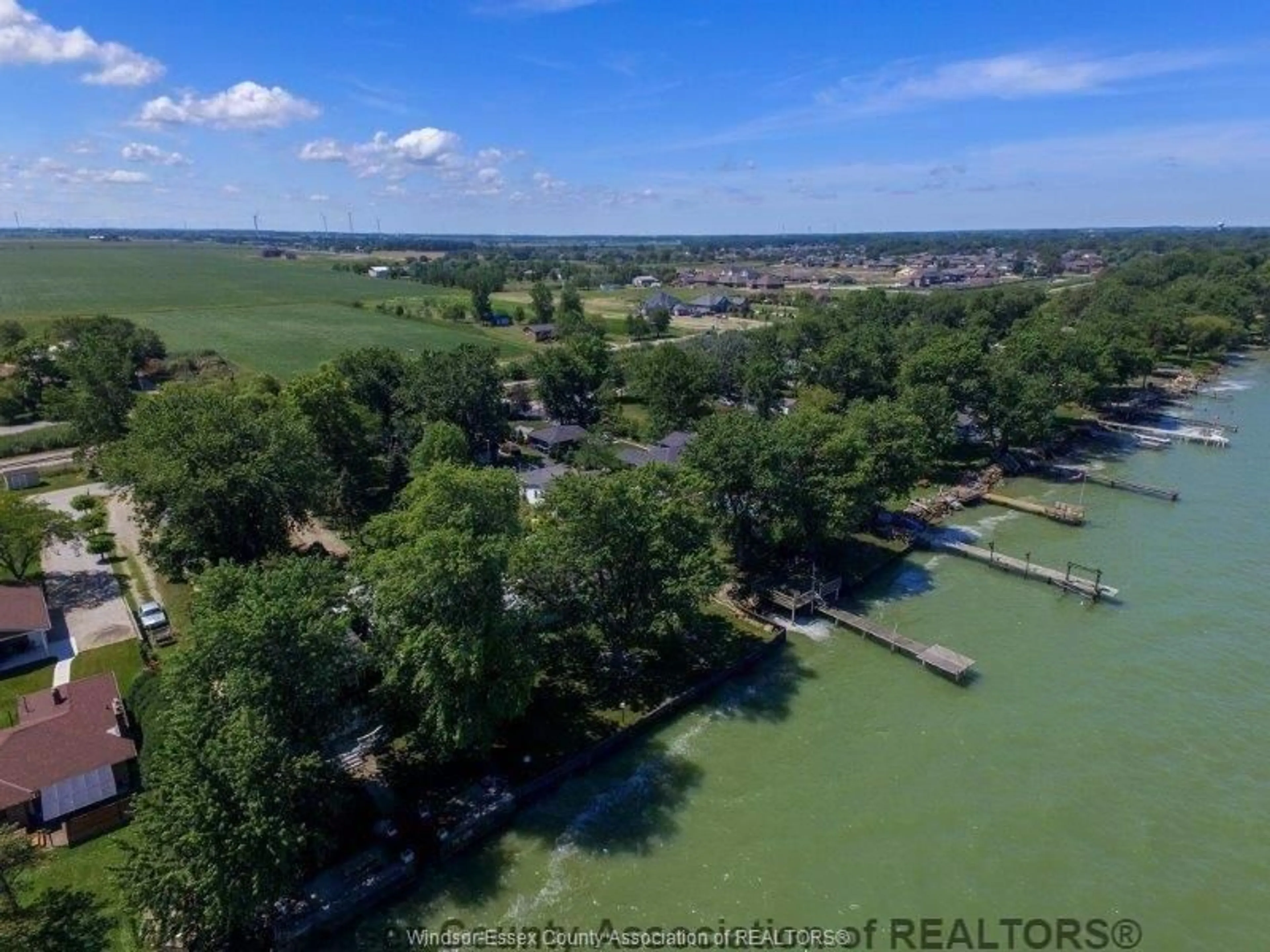 A pic from exterior of the house or condo, the view of lake or river for 445 CHARRON BEACH Rd, Lakeshore Ontario N0R 1A0