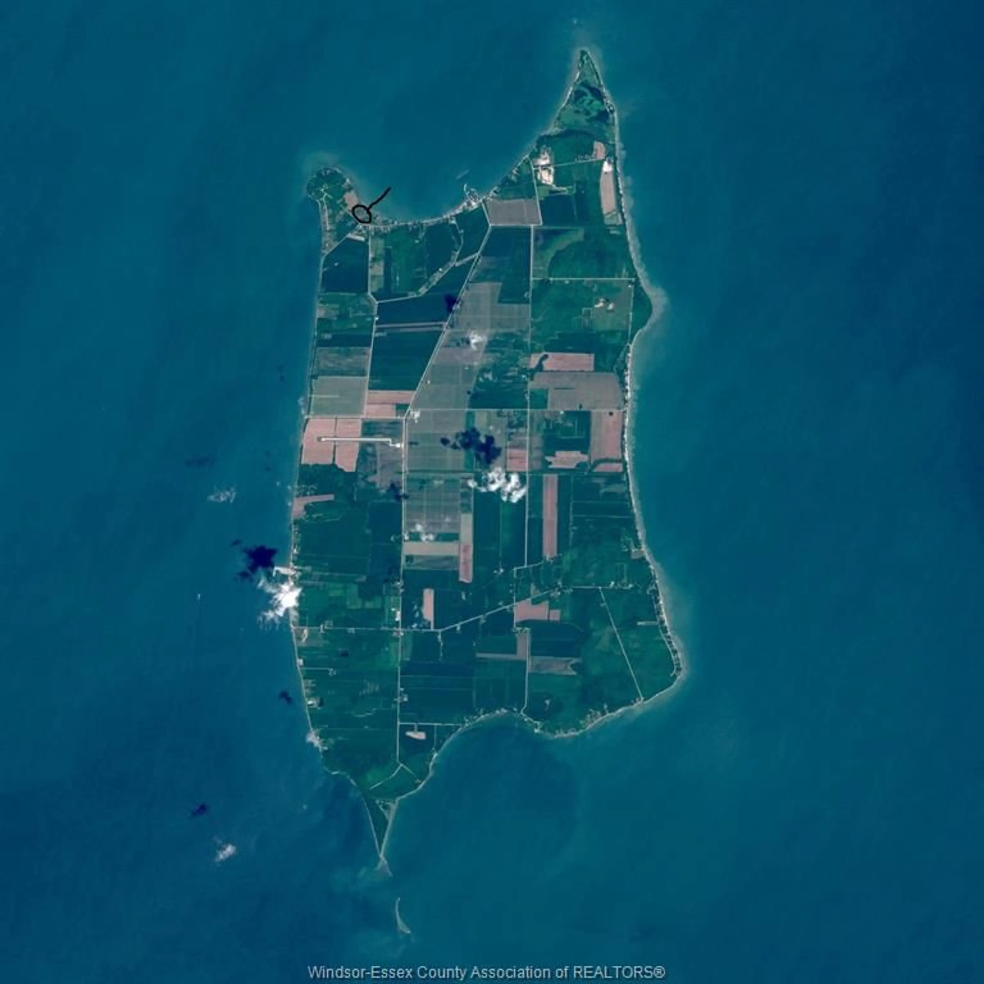 Picture of a map for 137 SHERIDAN POINT Rd, Pelee Island Ontario N0R 1M0
