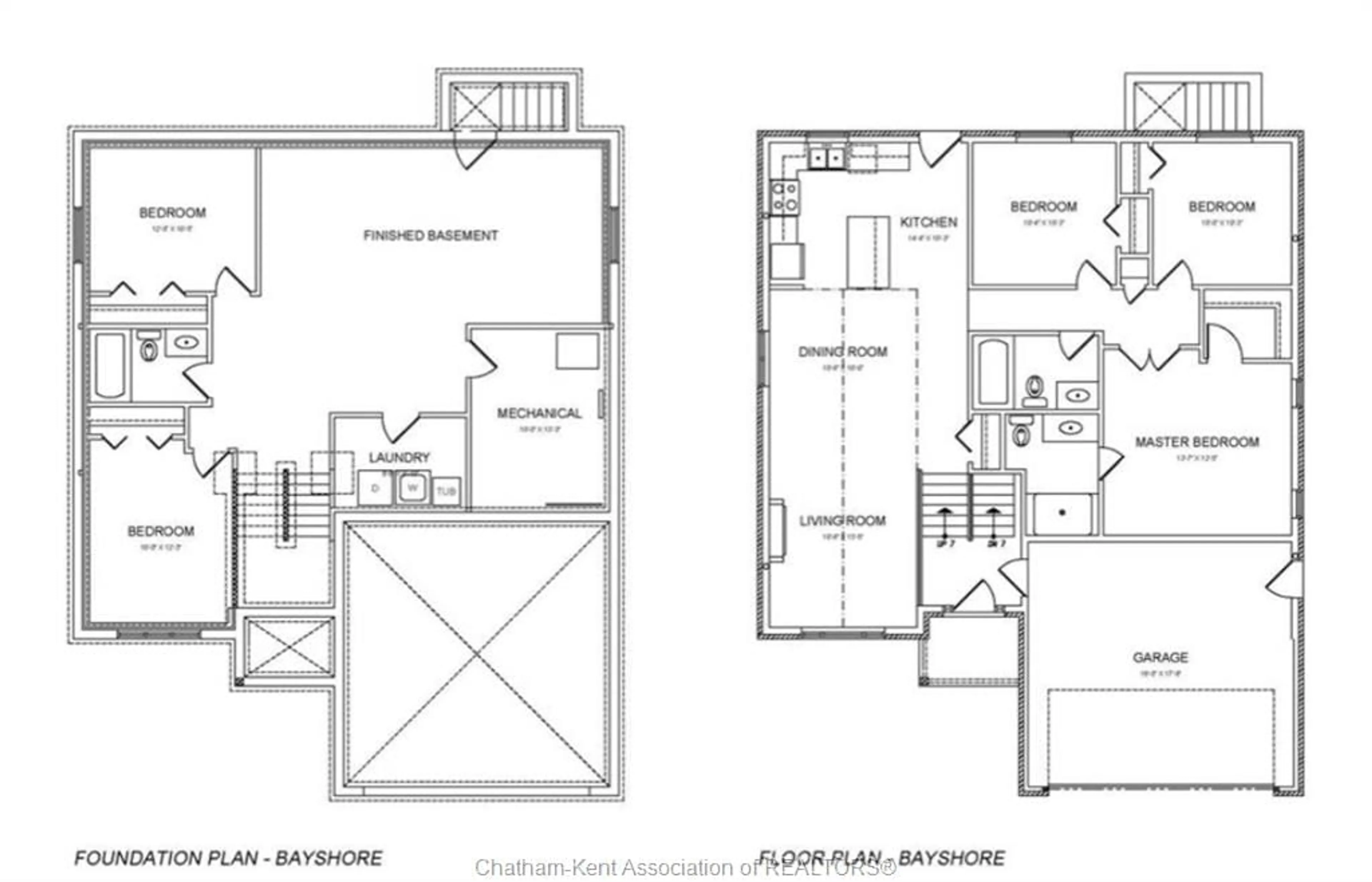 Floor plan for 384 Hemlock Lane, Belle River Ontario N0R 1A0