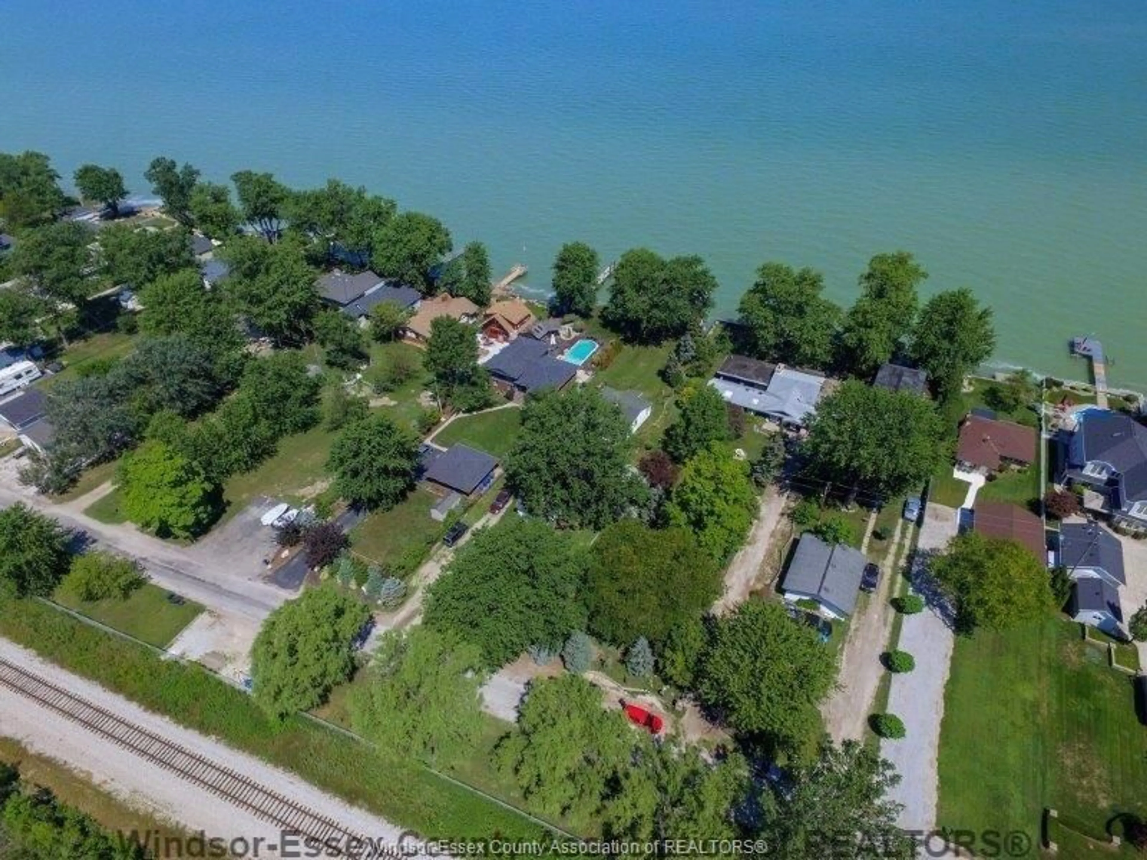 A pic from exterior of the house or condo, lake for 445 CHARRON BEACH Rd, Lakeshore Ontario N0R 1A0