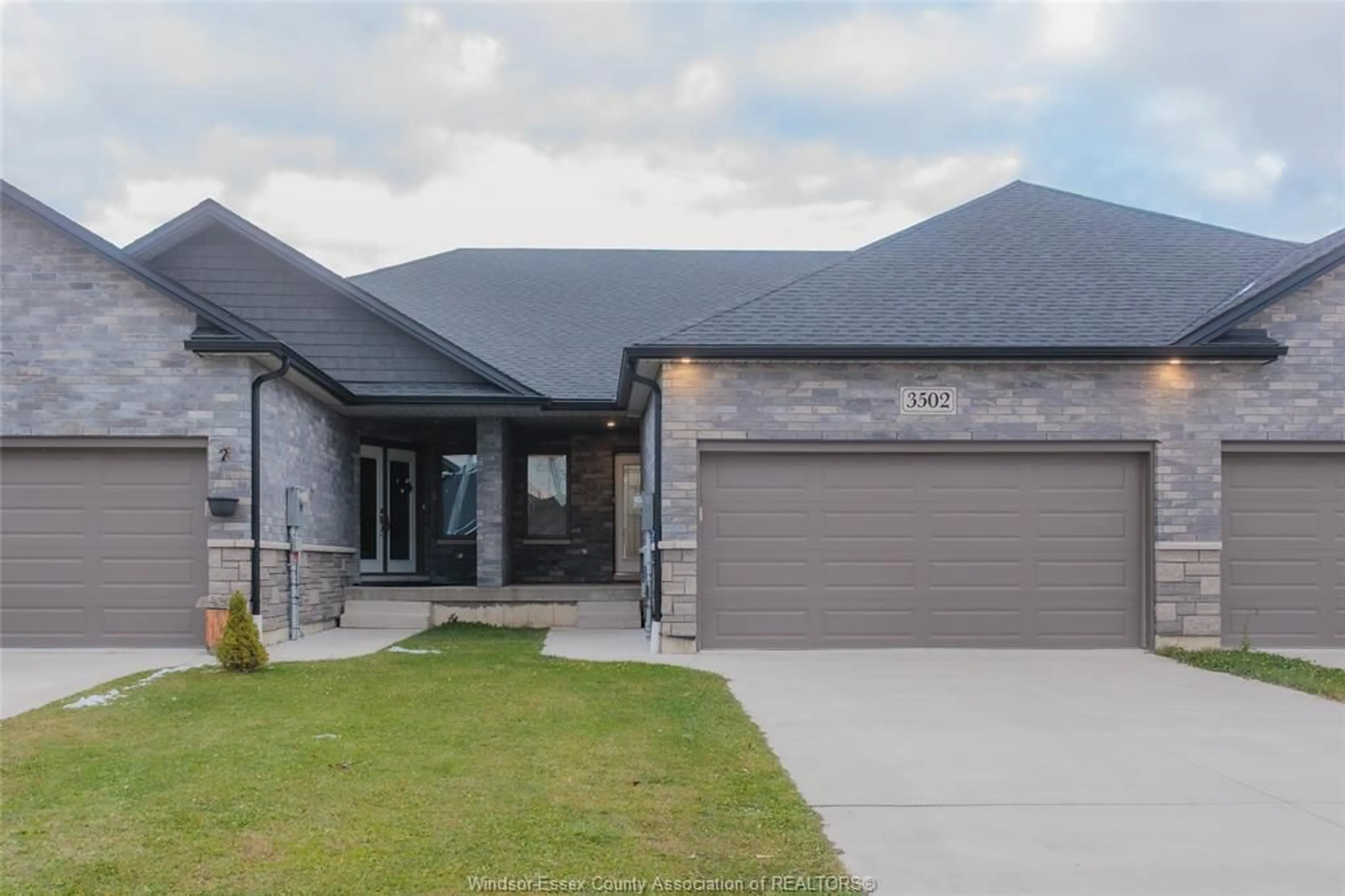 Home with brick exterior material for 3502 Hallee Cres, Windsor Ontario N8W 0B2