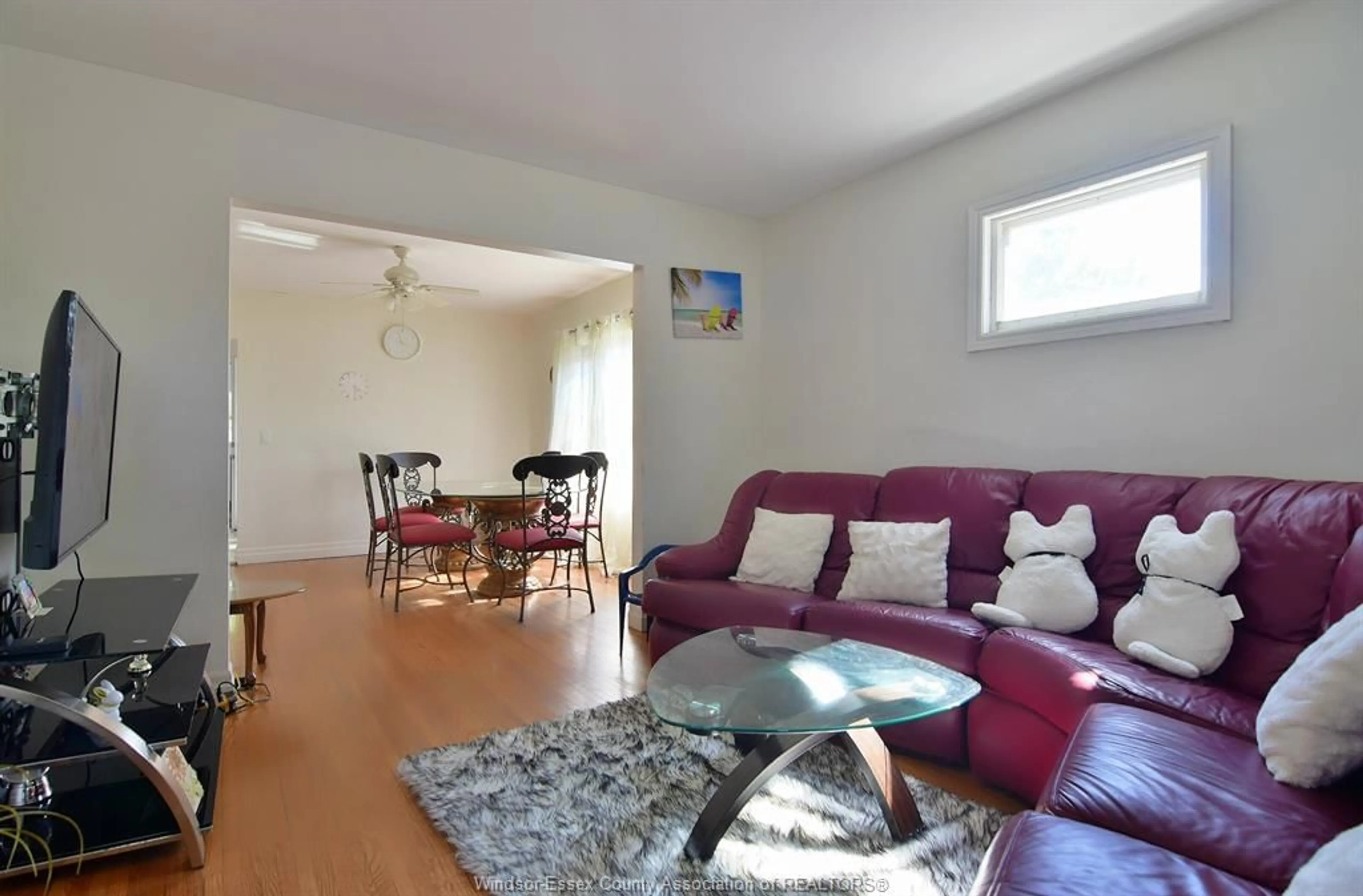 Living room, wood floors for 3643 SEMINOLE St, Windsor Ontario N8Y 1Y5