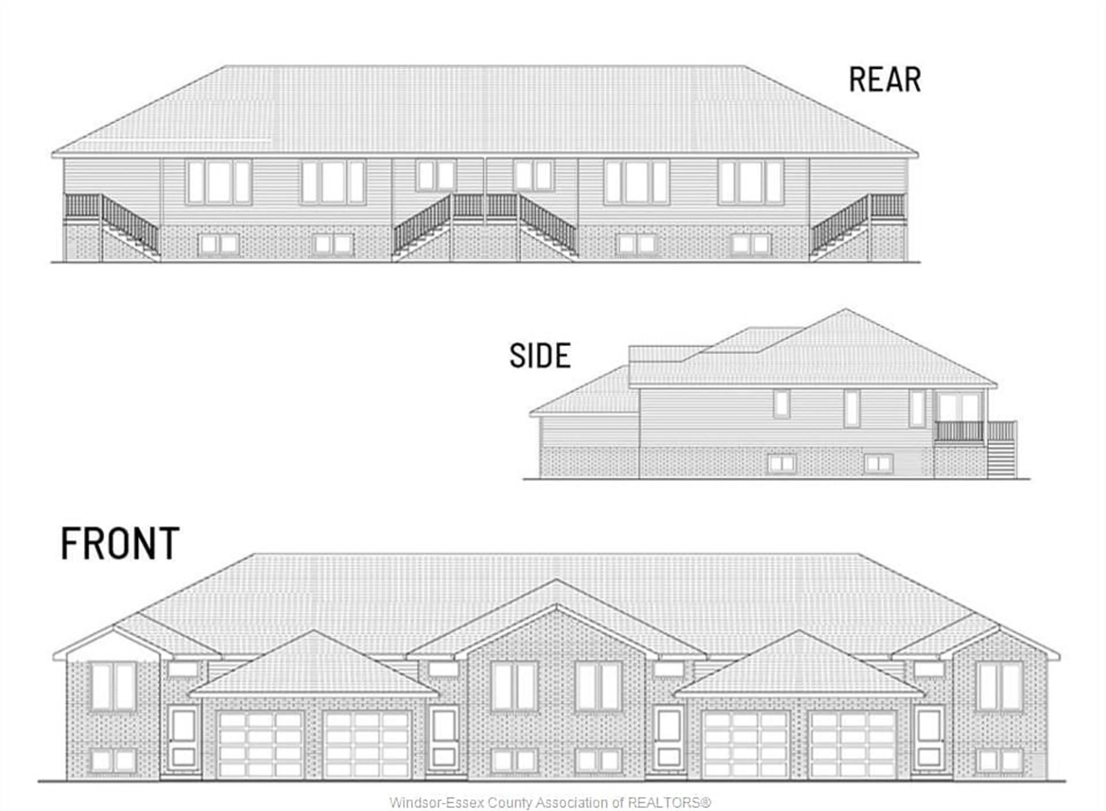 Frontside or backside of a home, the front or back of building for 52 YELLOW BRIDGE Cres, Wheatley Ontario N0P 2P0