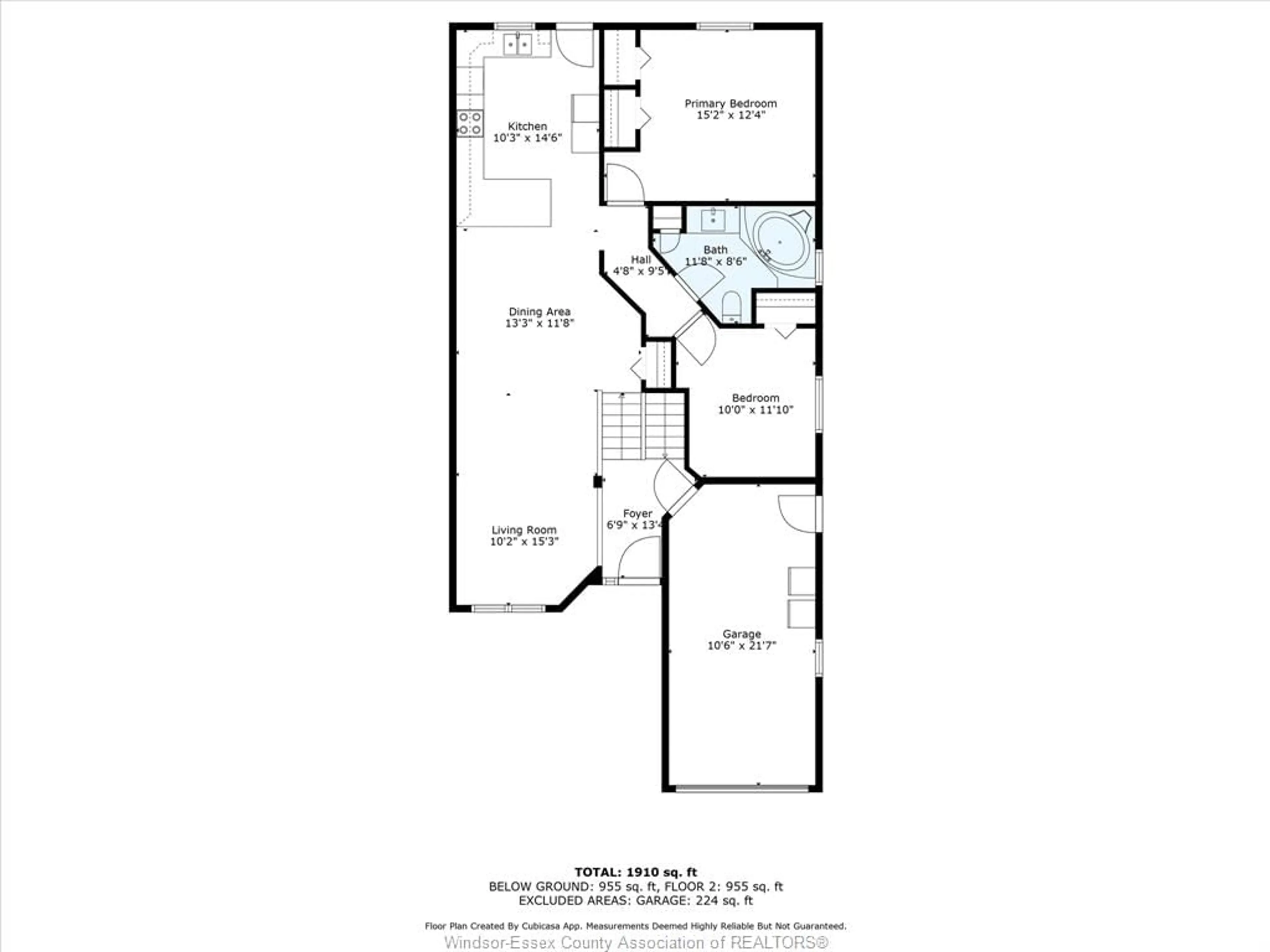 Floor plan for 84 Sutton, Leamington Ontario N8H5K5