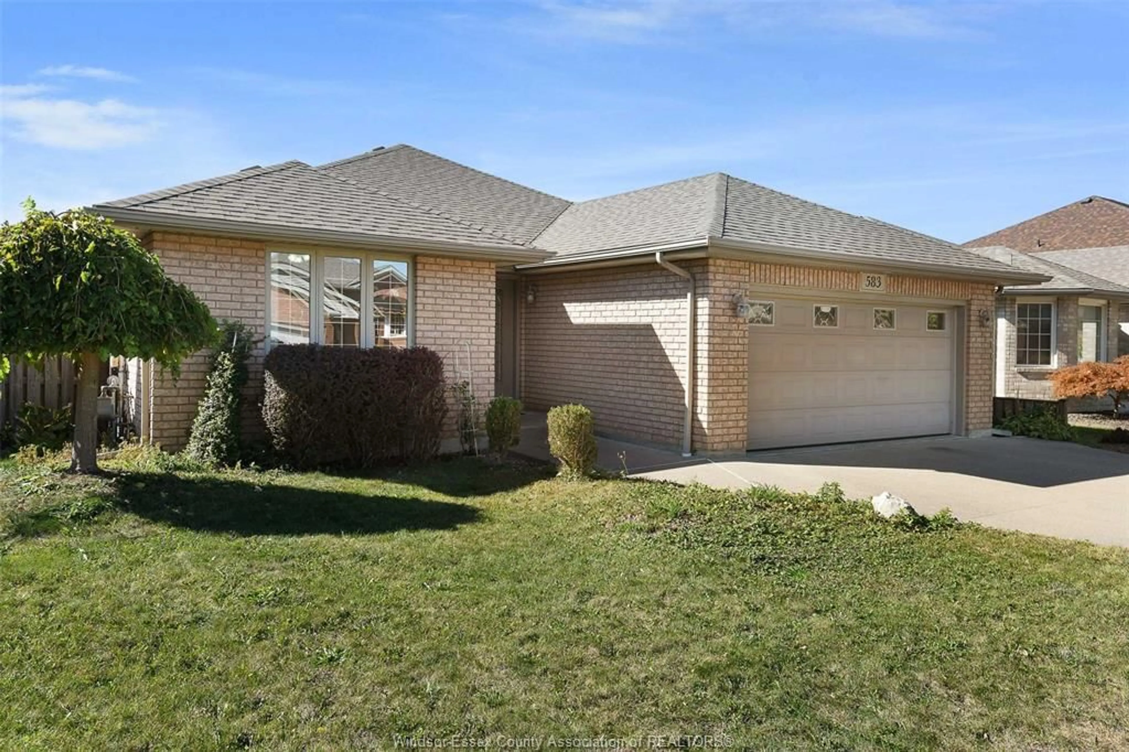 Home with brick exterior material, street for 583 BANWELL Rd, Windsor Ontario N8P 1J8