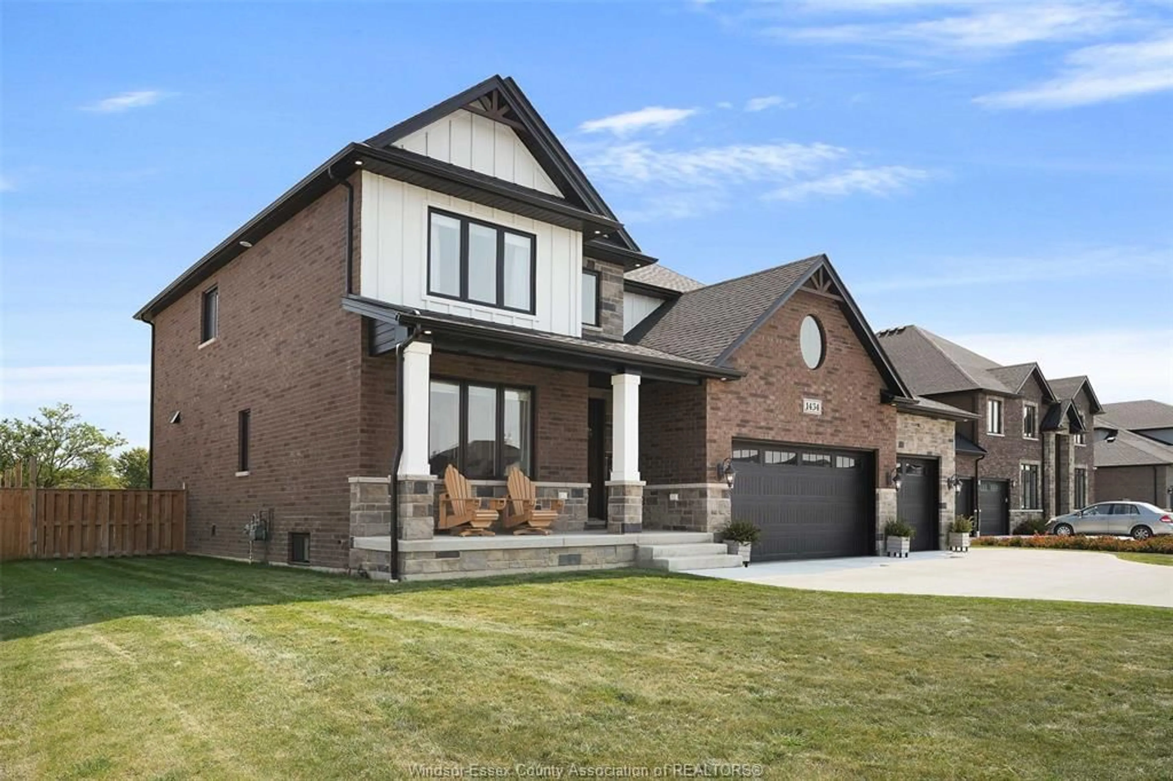 Home with brick exterior material, street for 1434 Mullins Dr, Lakeshore Ontario N0R 1V0