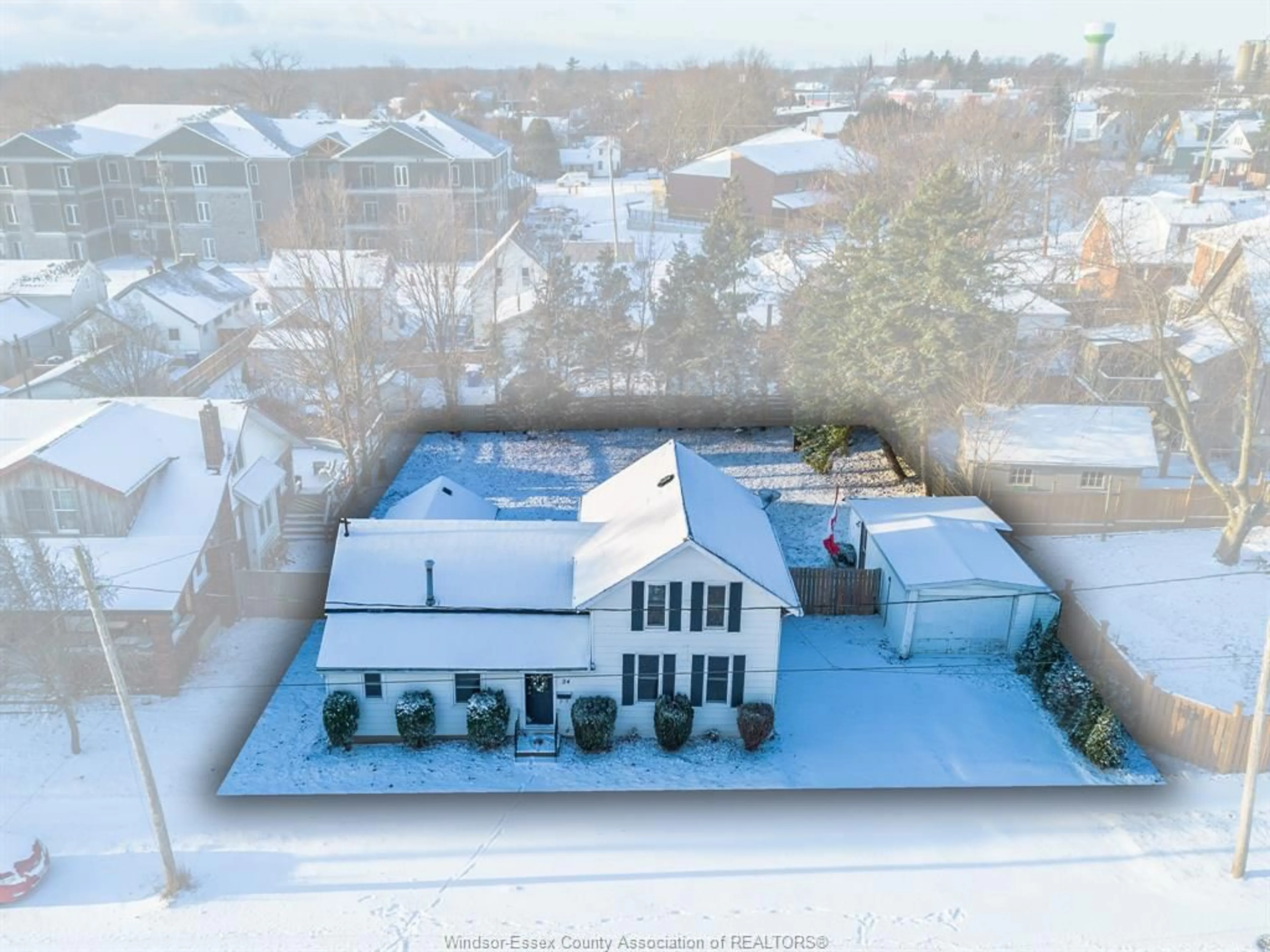 A pic from outside/outdoor area/front of a property/back of a property/a pic from drone, city buildings view from balcony for 24 Elizabeth, Blenheim Ontario N0P1A0