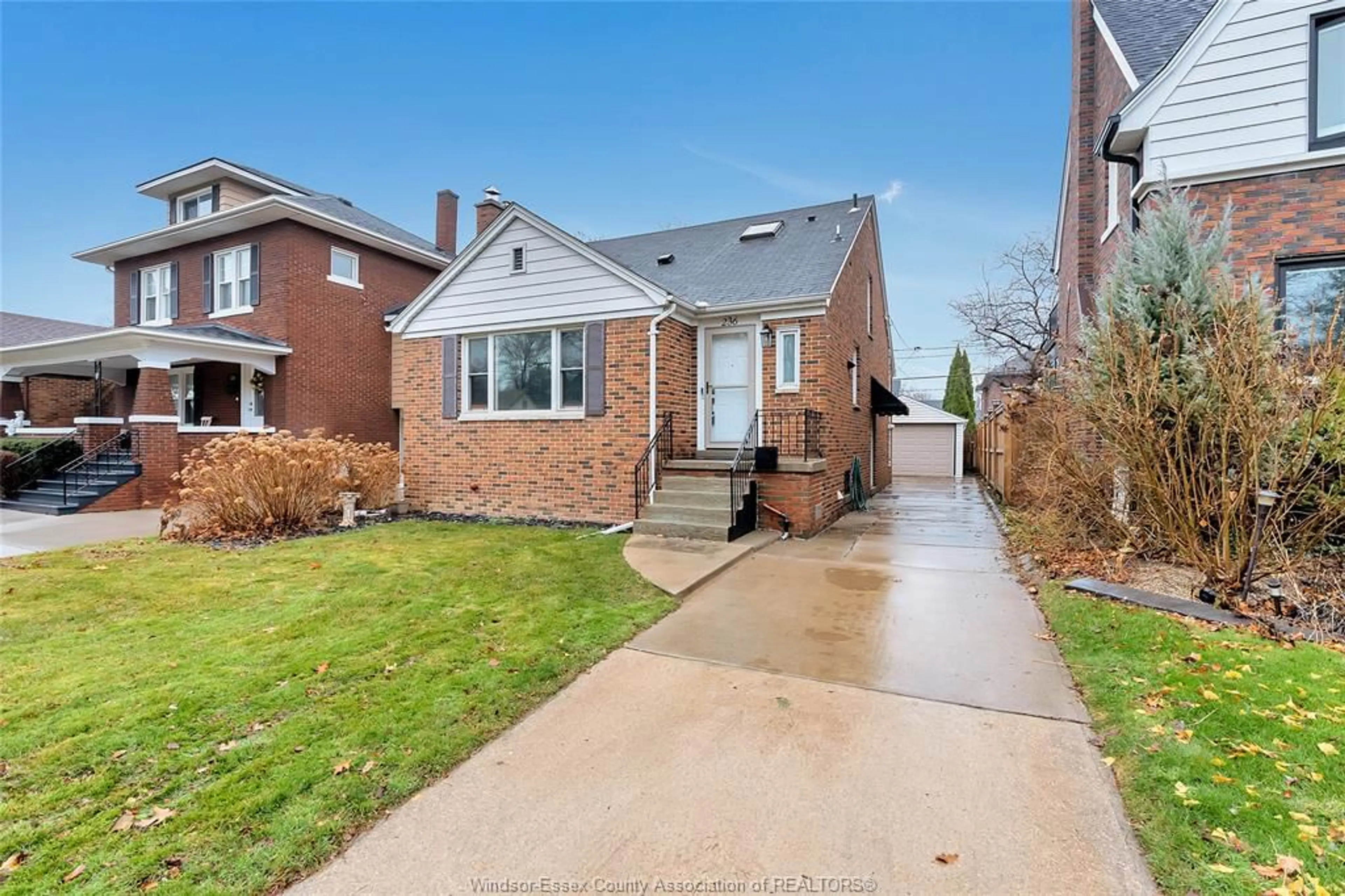 Home with brick exterior material, street for 236 VILLAIRE Ave, Windsor Ontario N8S 2J2