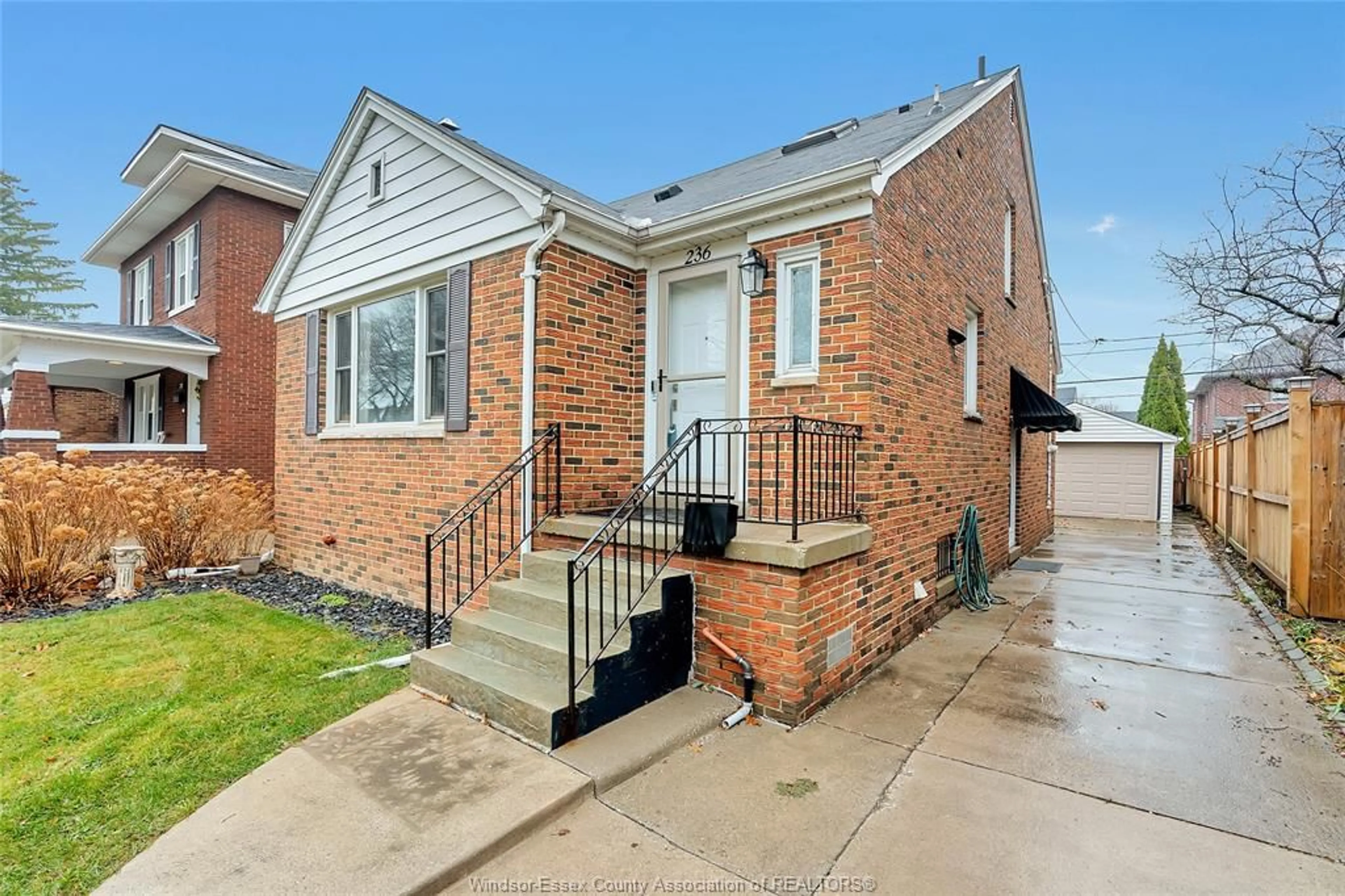 Home with brick exterior material, street for 236 VILLAIRE Ave, Windsor Ontario N8S 2J2