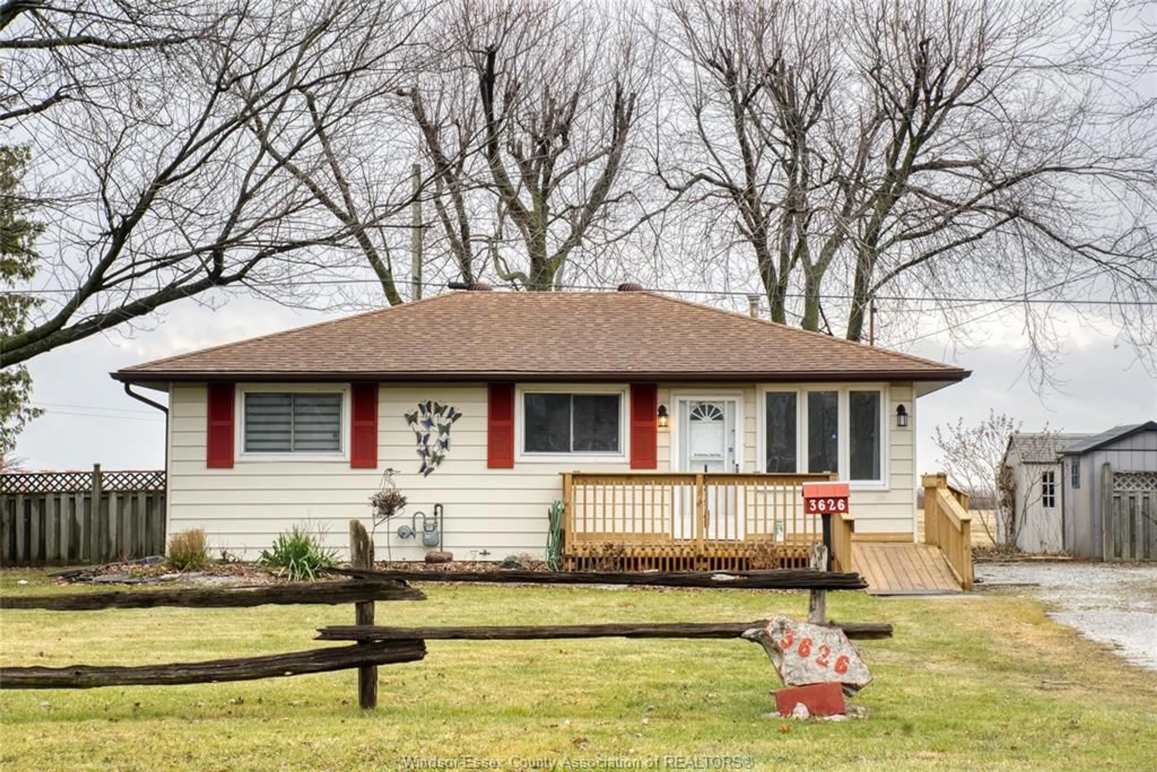 Home with vinyl exterior material, street for 3626 RIBERDY Rd, Windsor Ontario N9G 2X9