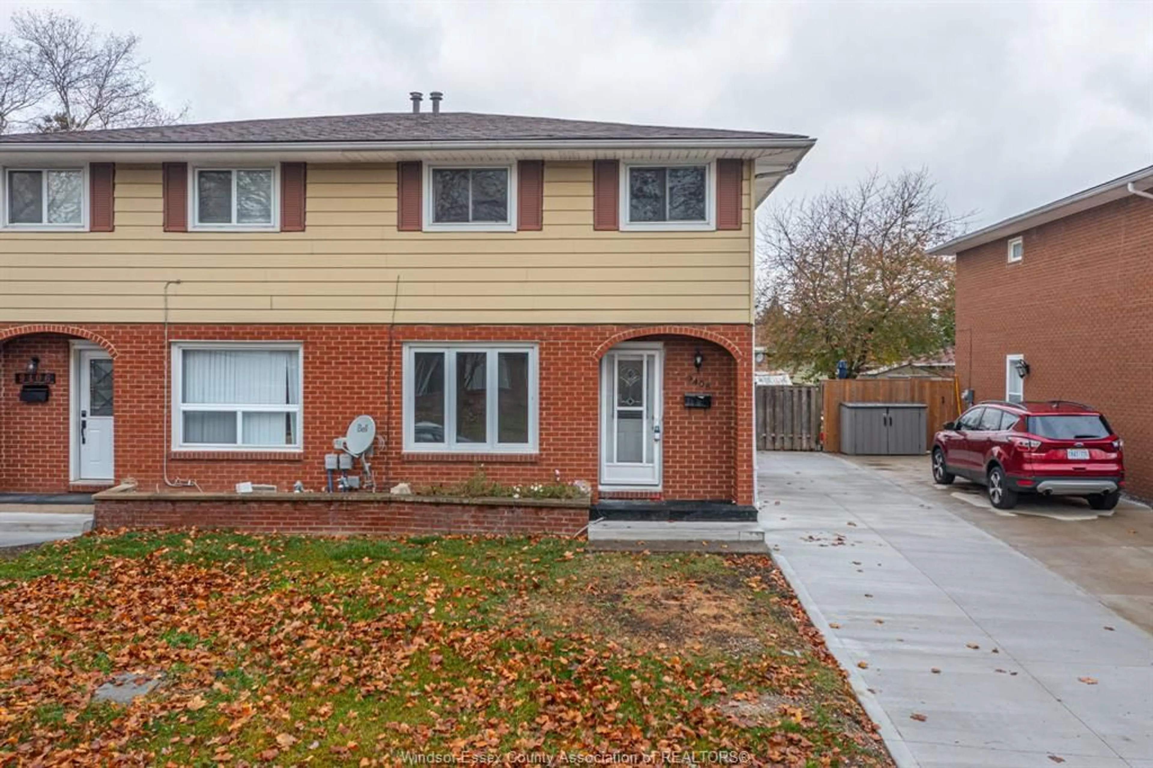 Home with brick exterior material, street for 9408 RYERSON Rd, Windsor Ontario N8R 1V5