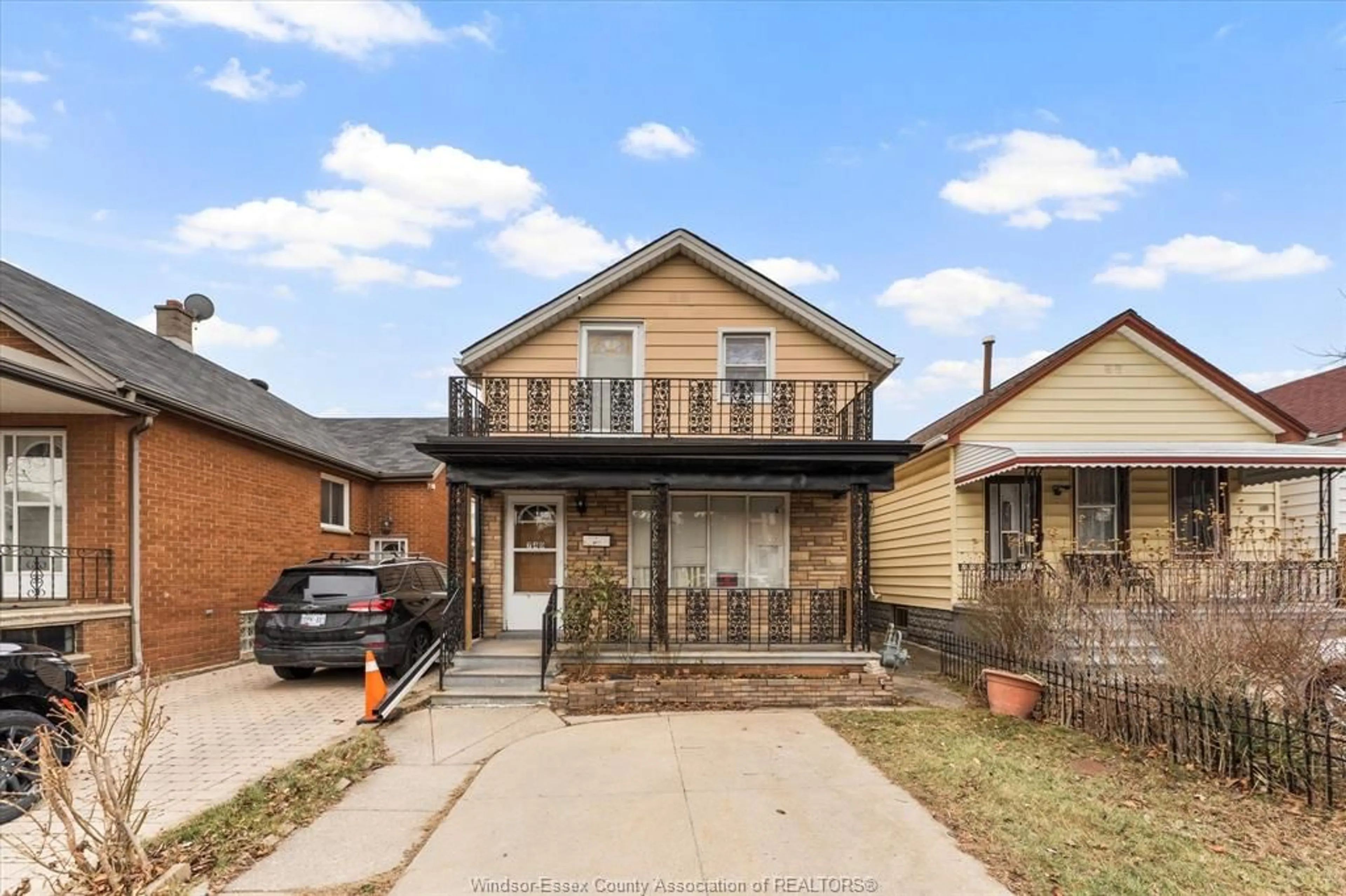 Home with brick exterior material, street for 749 GLENGARRY Ave, Windsor Ontario N9A 1R4