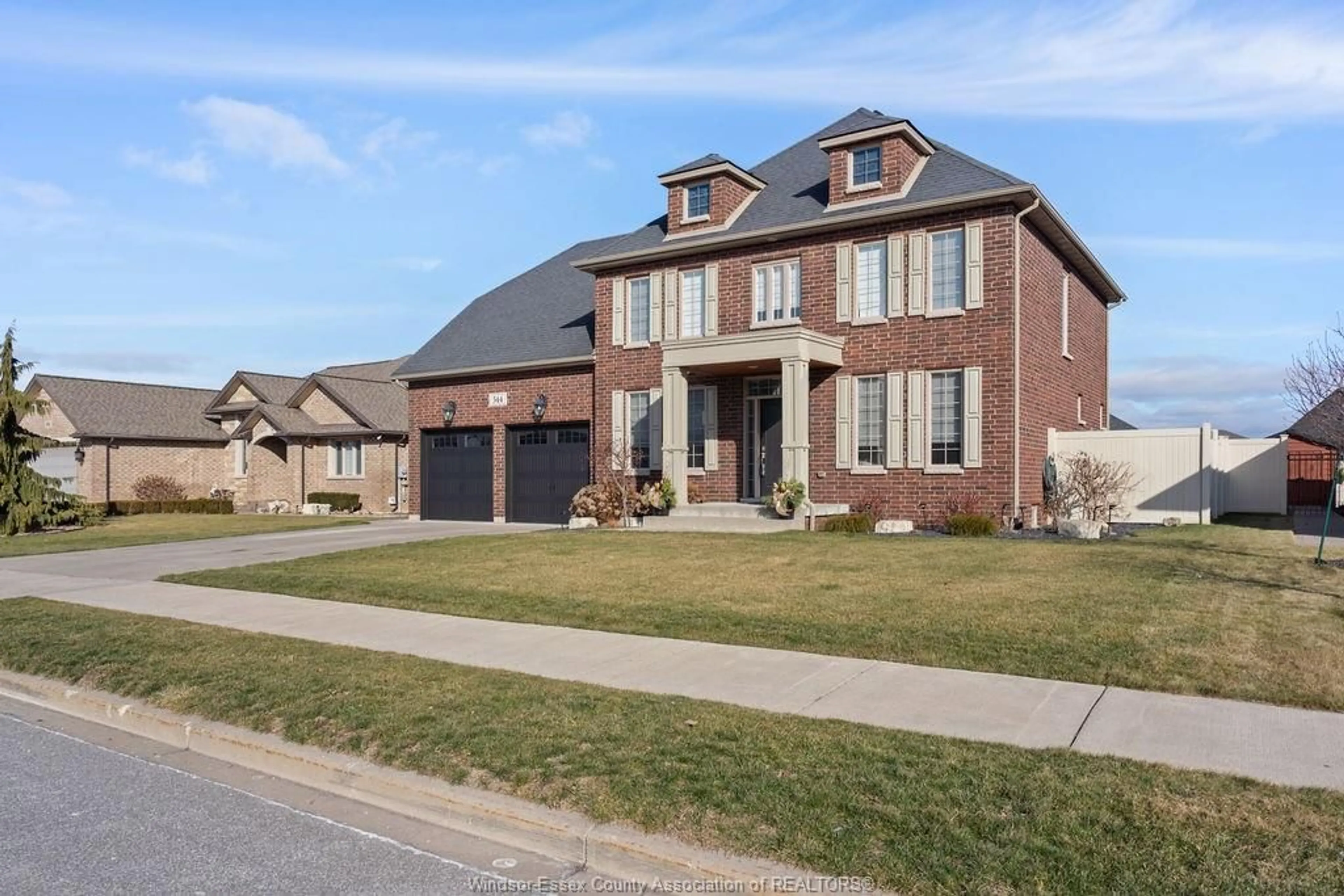 Home with brick exterior material, street for 544 RIVER DOWNS Ave, Lakeshore Ontario N0R 1A0