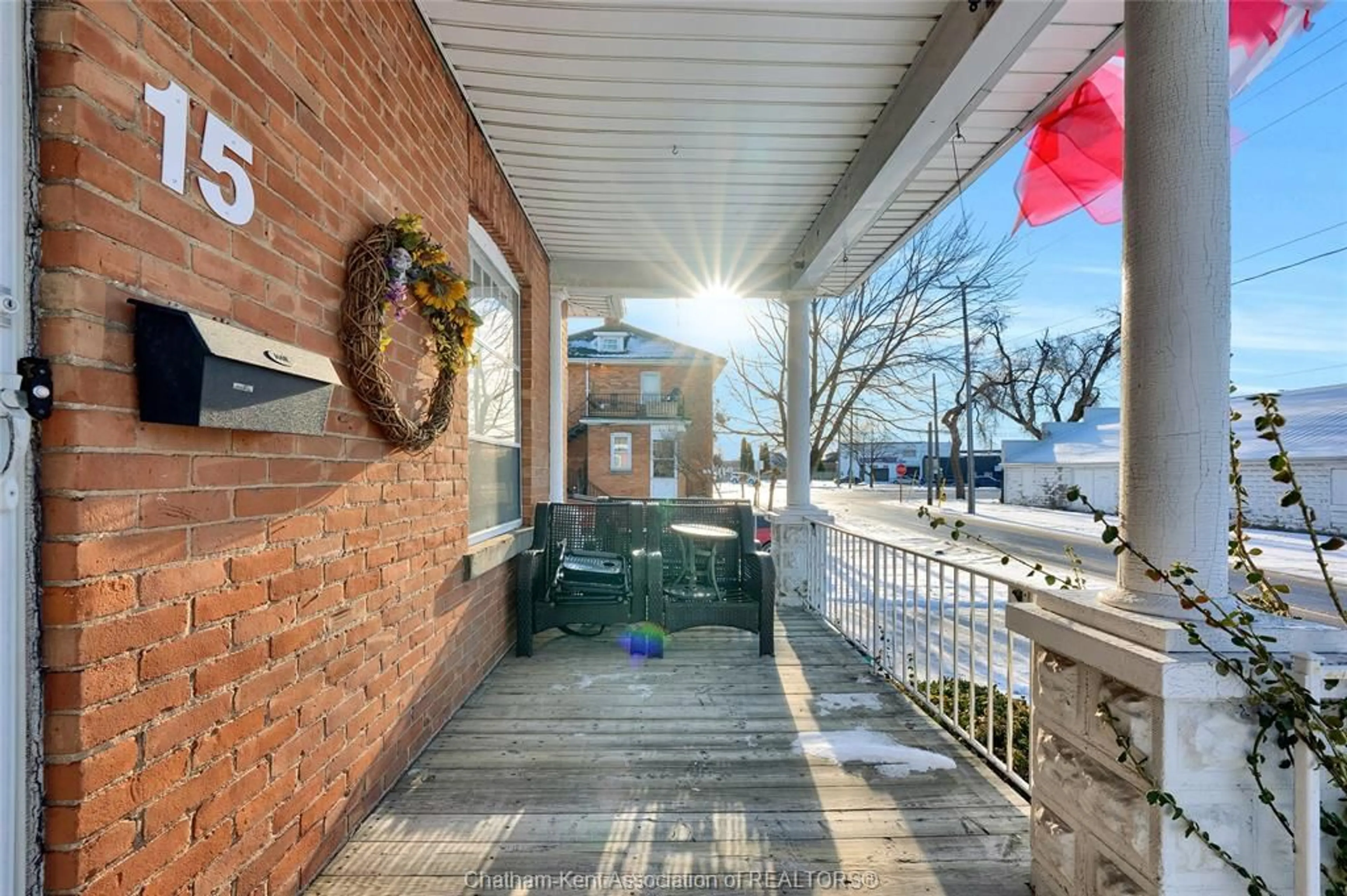 Patio, street for 15 Joseph St, Chatham Ontario N7L 3G4