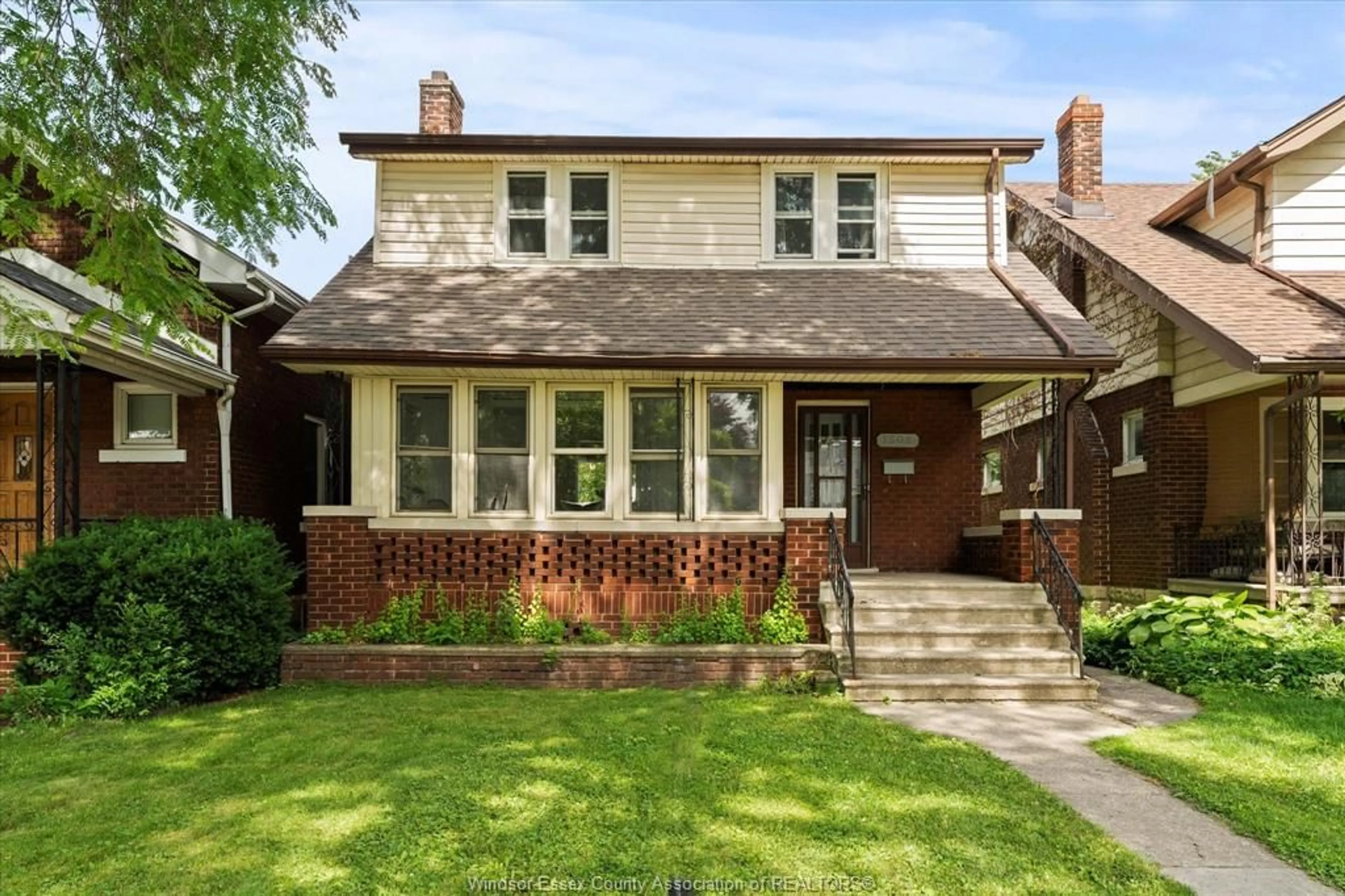 Home with brick exterior material, street for 1508 CHURCH, Windsor Ontario N8X 1V3