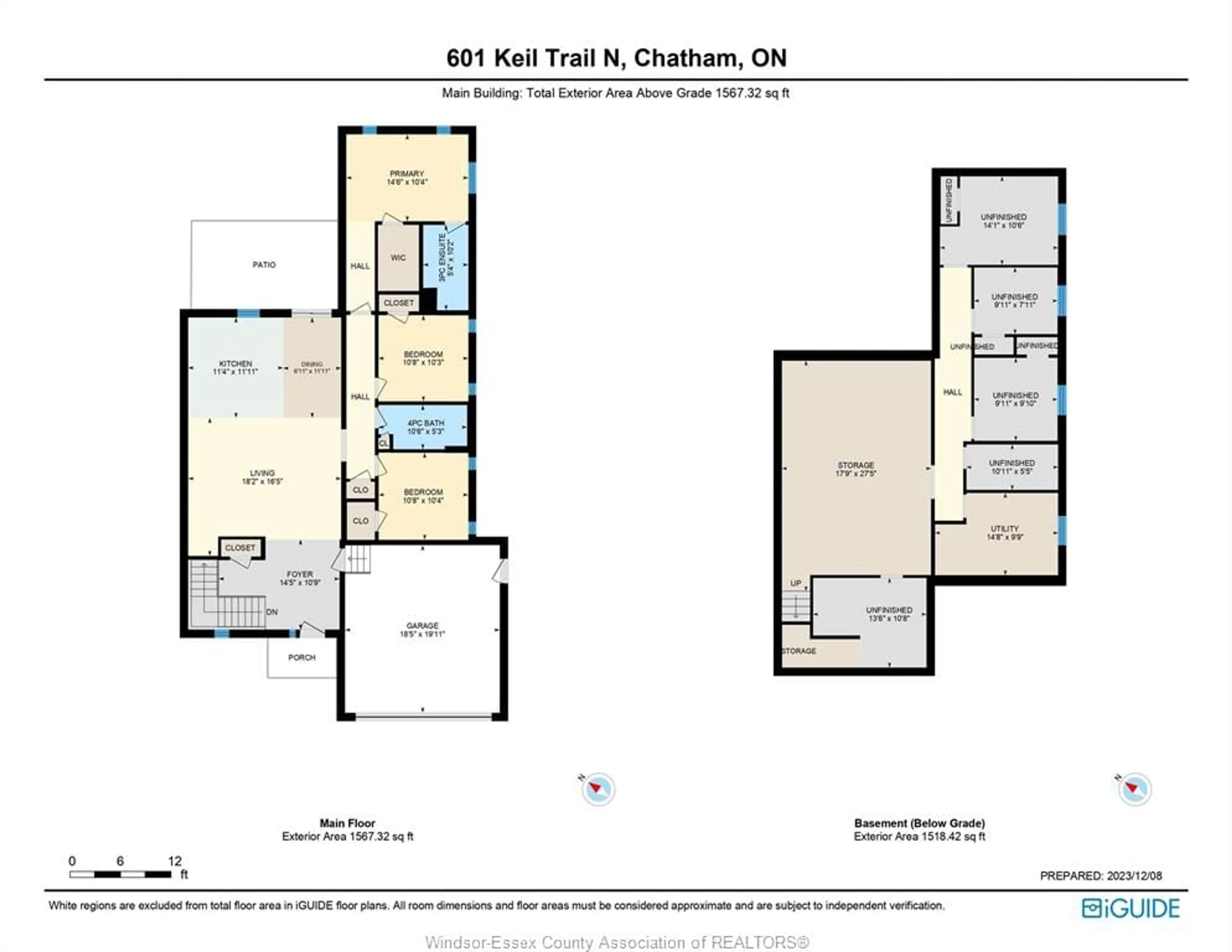 Floor plan for 597 Keil Trail, Chatham Ontario N7L 0G8