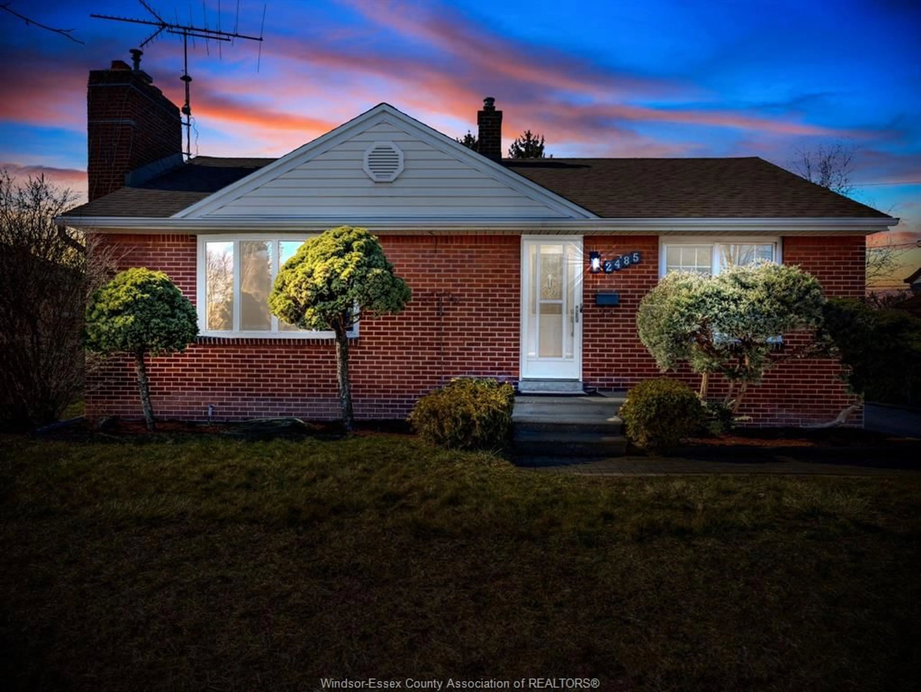 Home with brick exterior material, street for 2485 Dominion Blvd, Windsor Ontario N9E 2M5