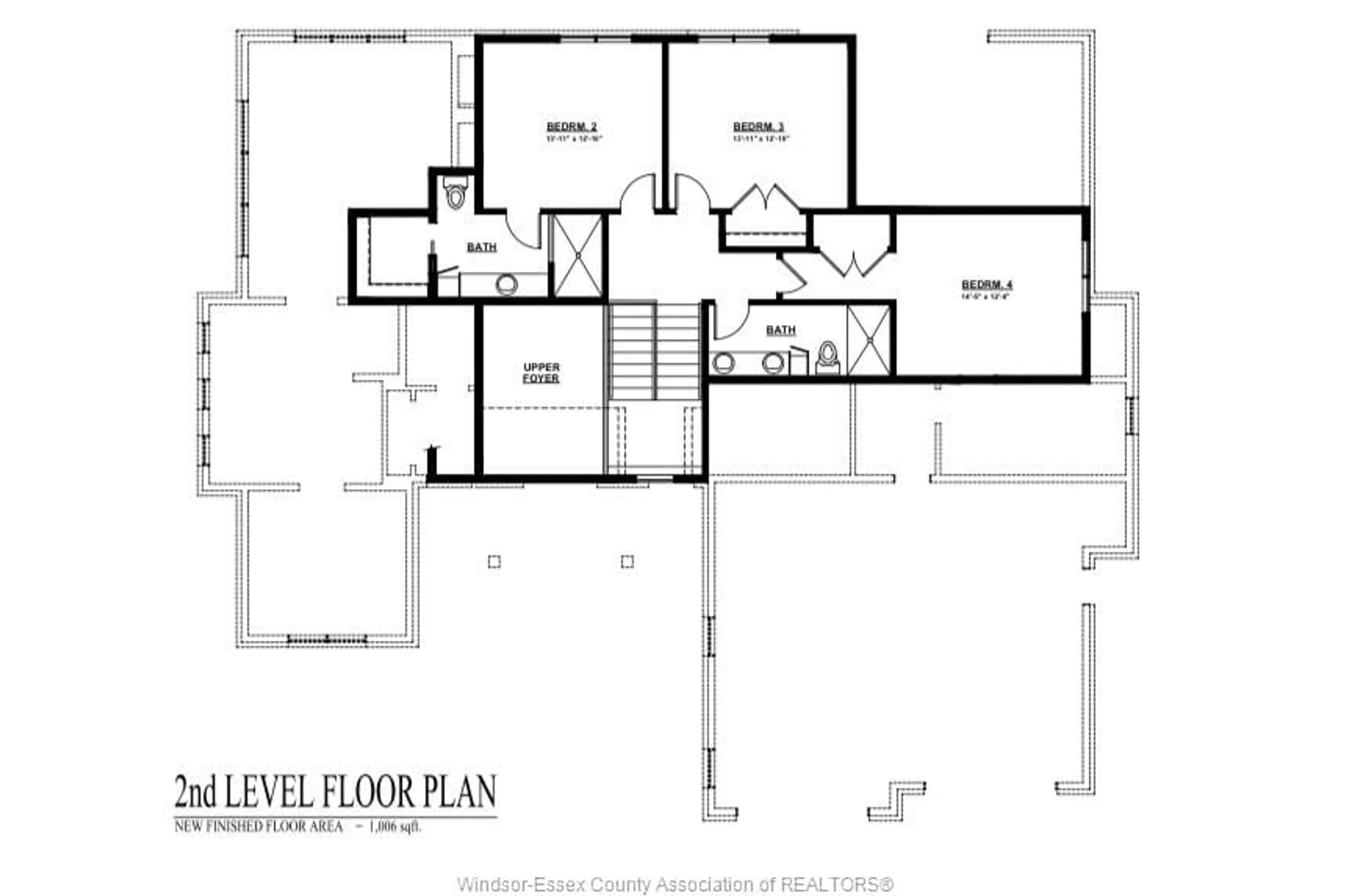 Floor plan for 38 York, Kingsville Ontario N9Y 0G3