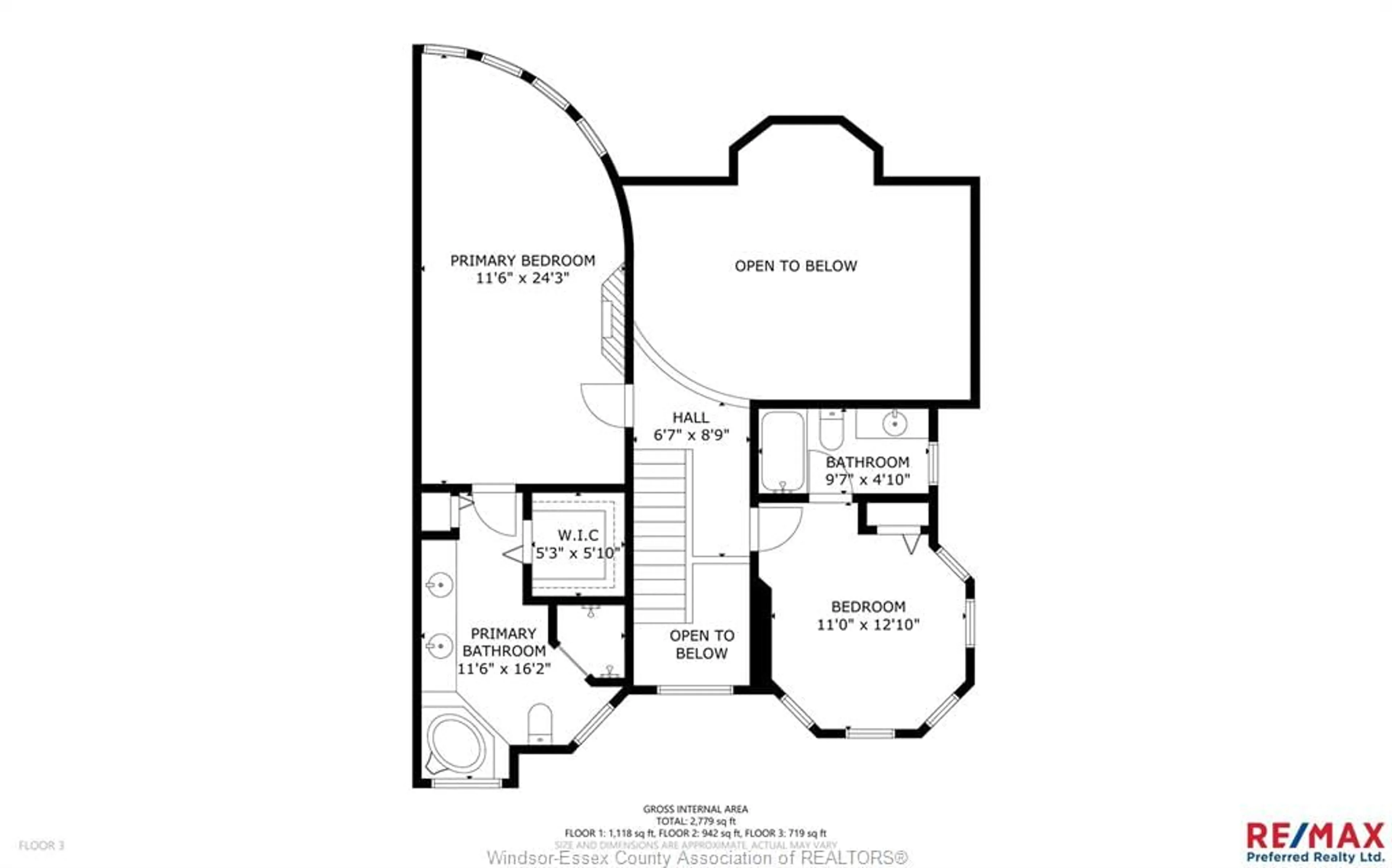 Floor plan for 206 CRYSTAL BAY Dr, Amherstburg Ontario N9V 4A6