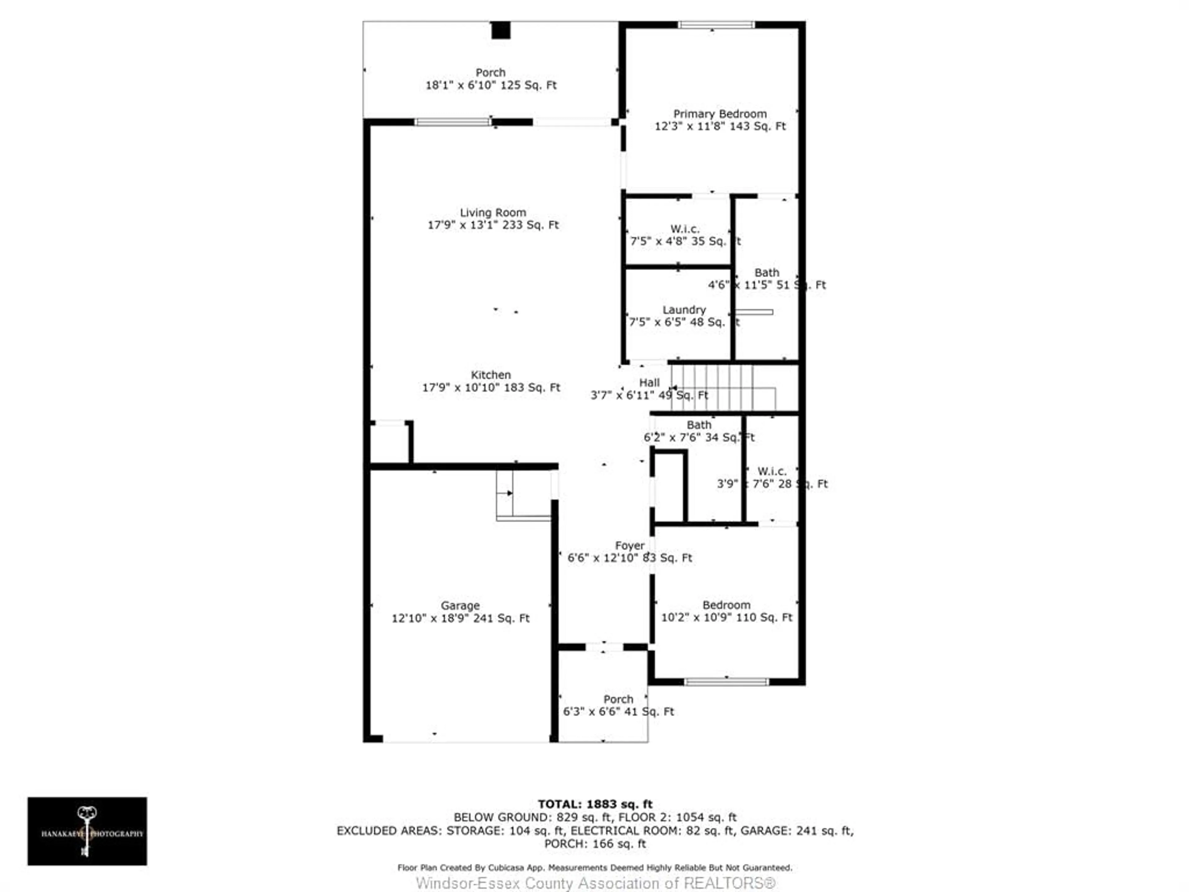 Floor plan for 231 LIVINGSTONE Cres, Amherstburg Ontario N9V 0H1