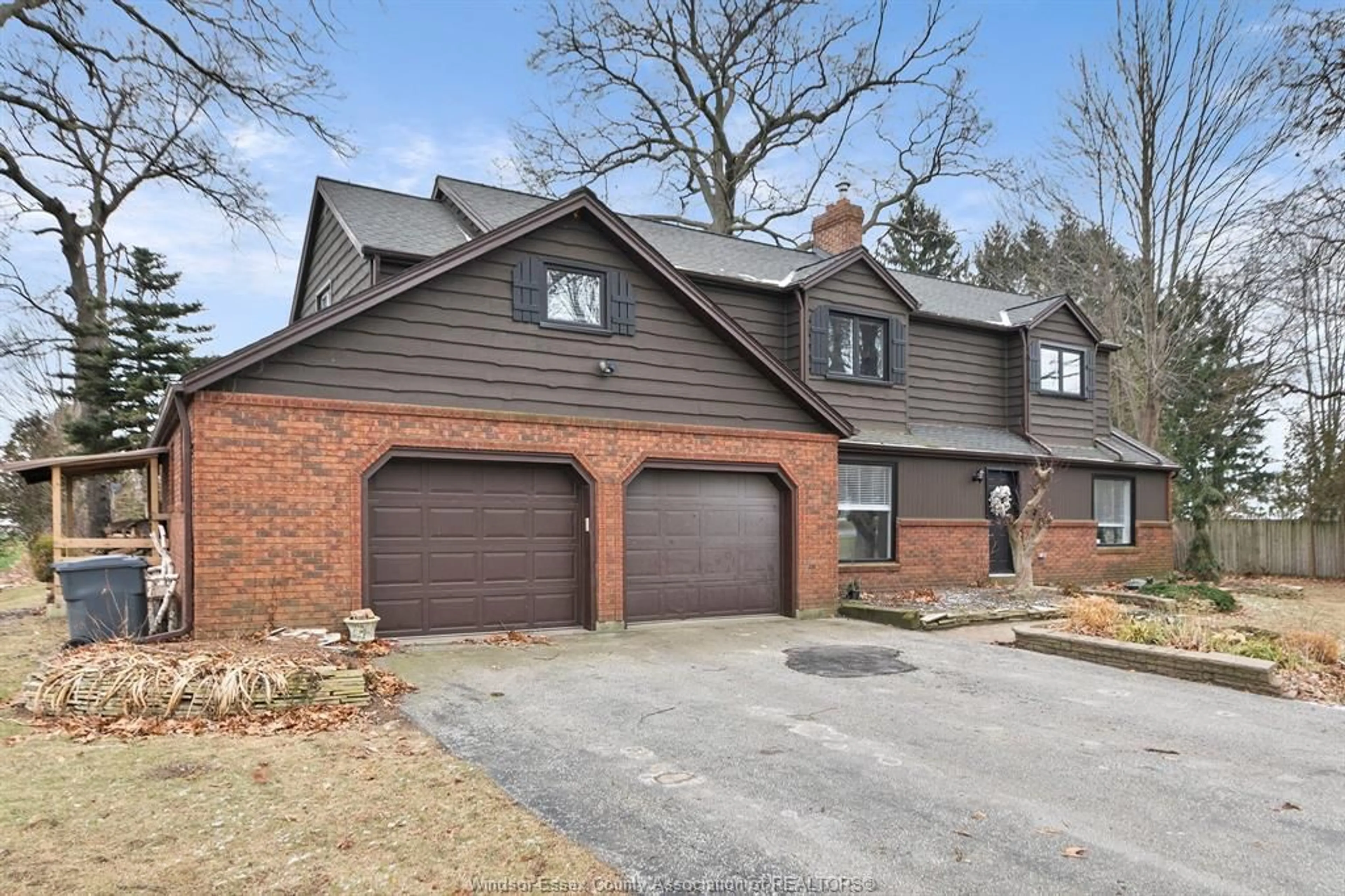 Home with brick exterior material, street for 1434 DEER RUN Rd, Leamington Ontario N8H 3V7