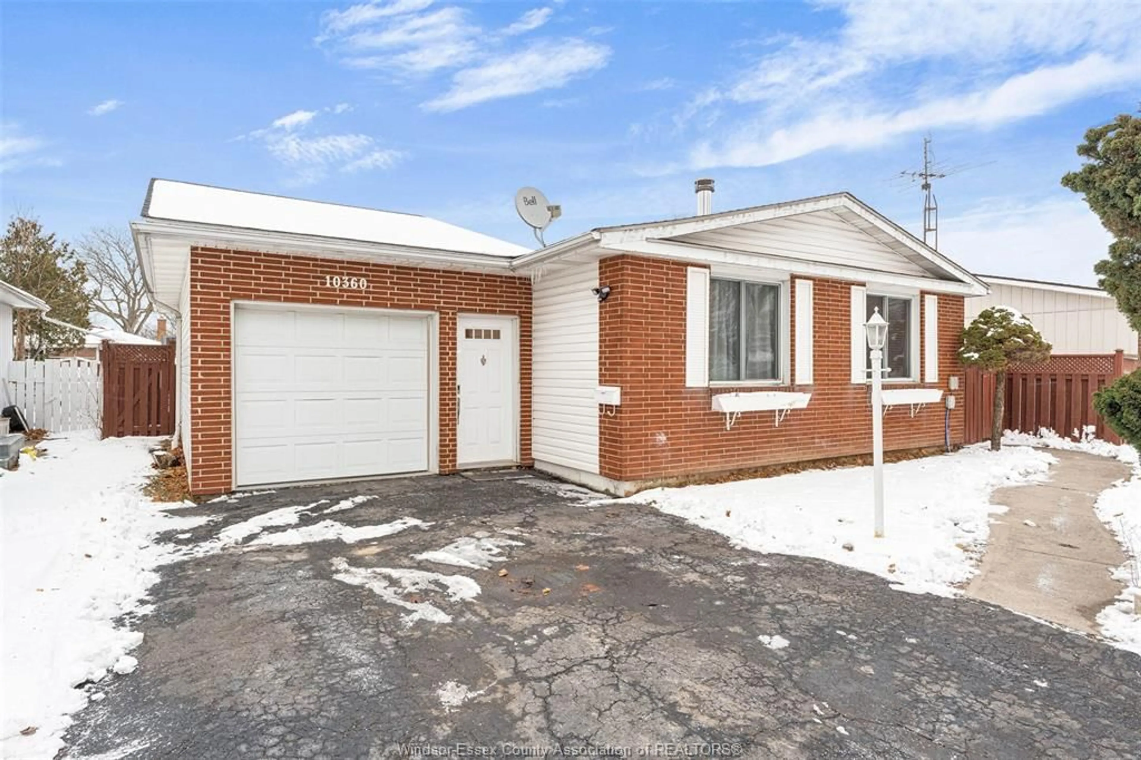 Home with brick exterior material, street for 10360 CALEDON Crt, Windsor Ontario N8R 1C6