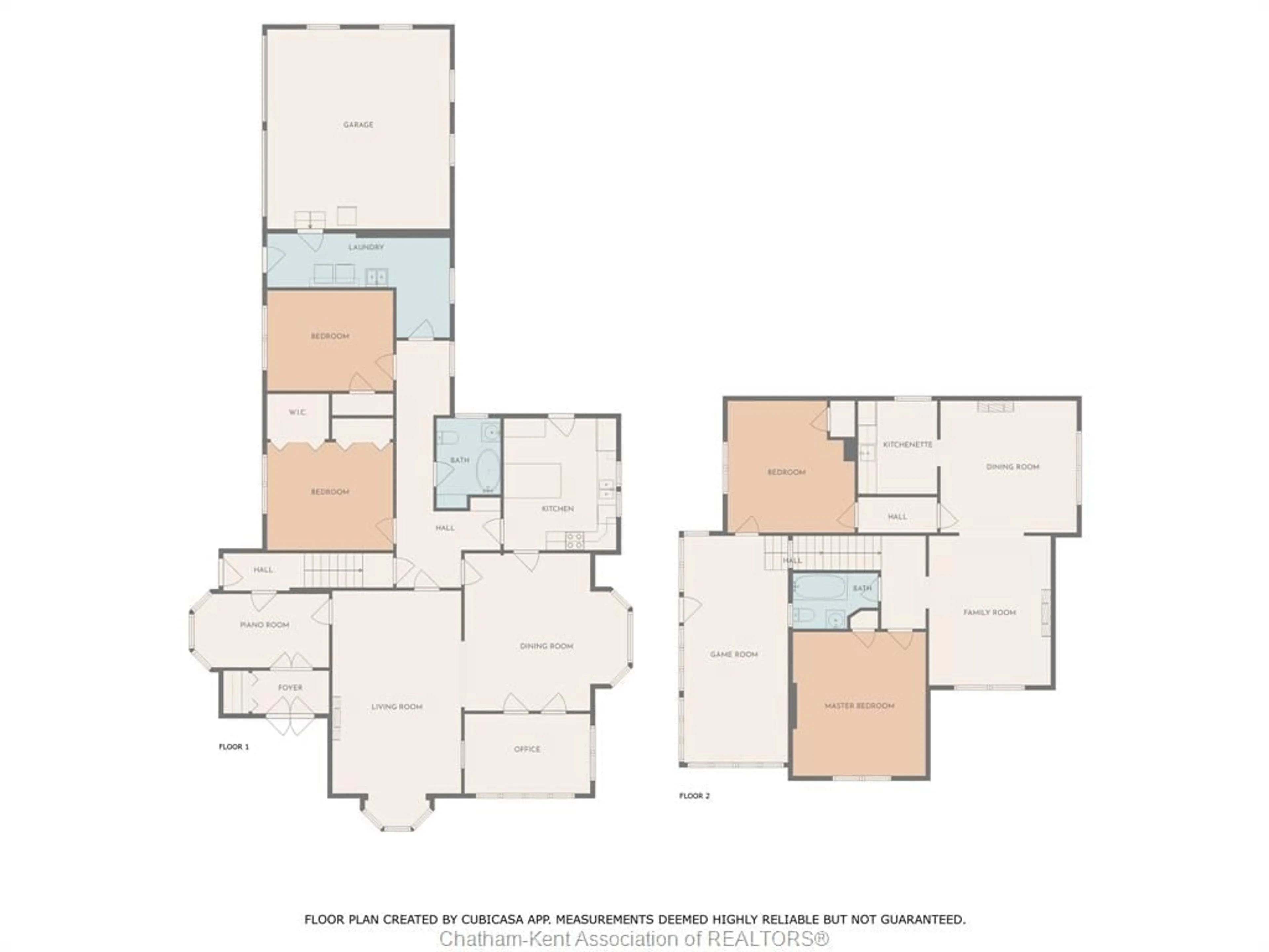 Floor plan for 90 Park St, Chatham Ontario N7M 3R4