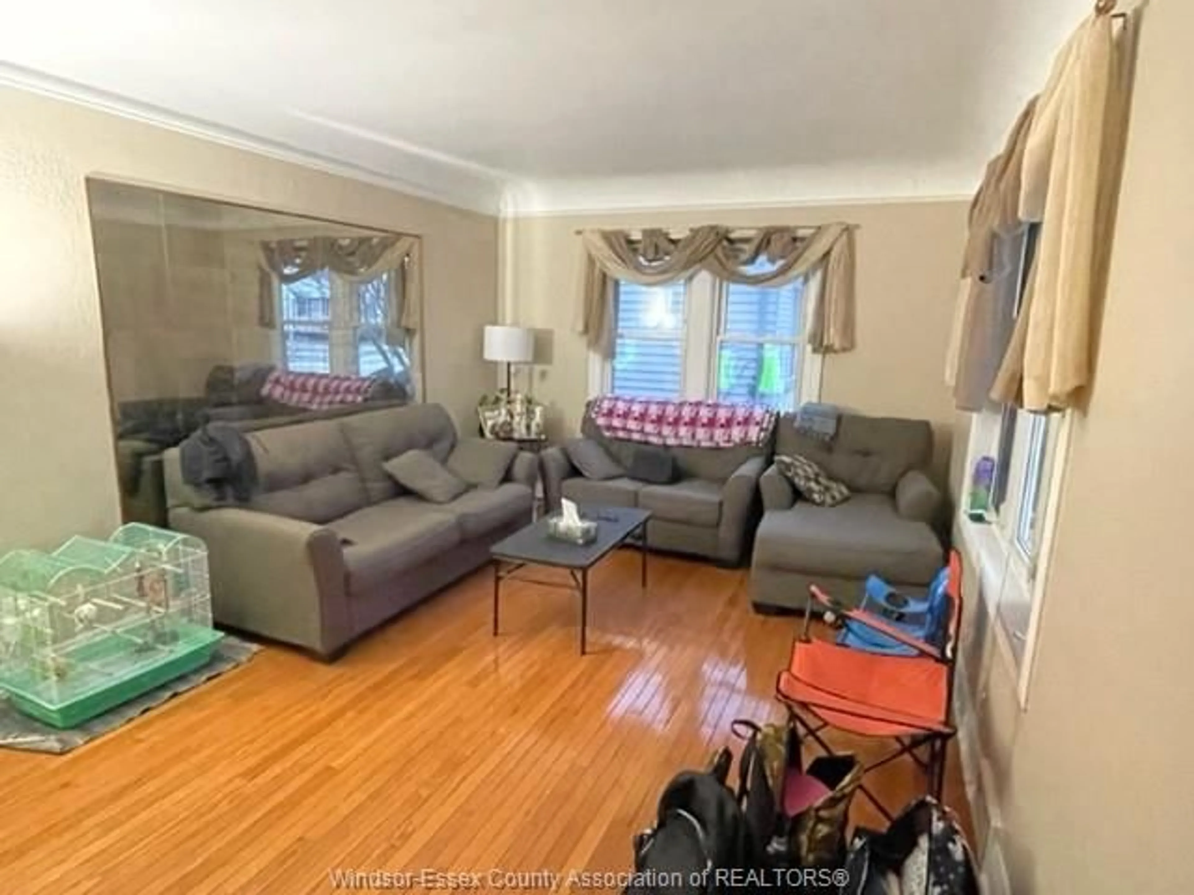 Living room with furniture, unknown for 1418 PILLETTE Rd, Windsor Ontario N8Y 3B9