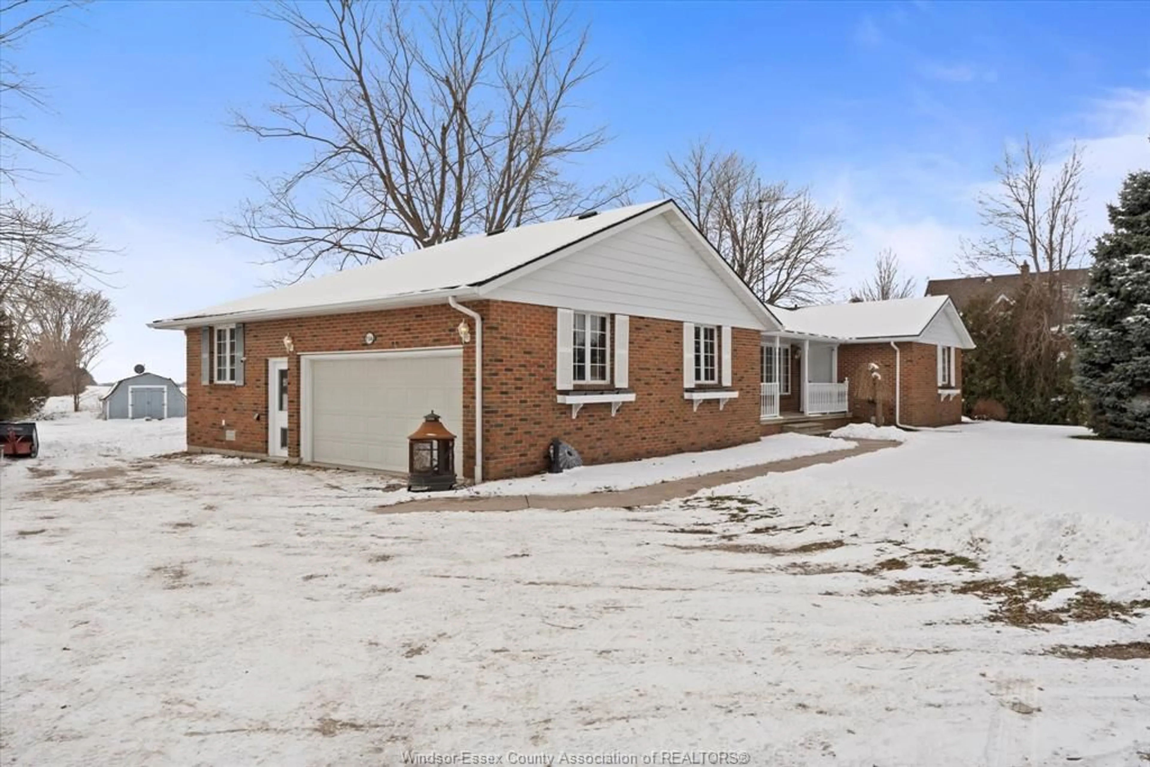 Home with brick exterior material, street for 736 TALBOT Rd, Leamington Ontario N0P 2P0