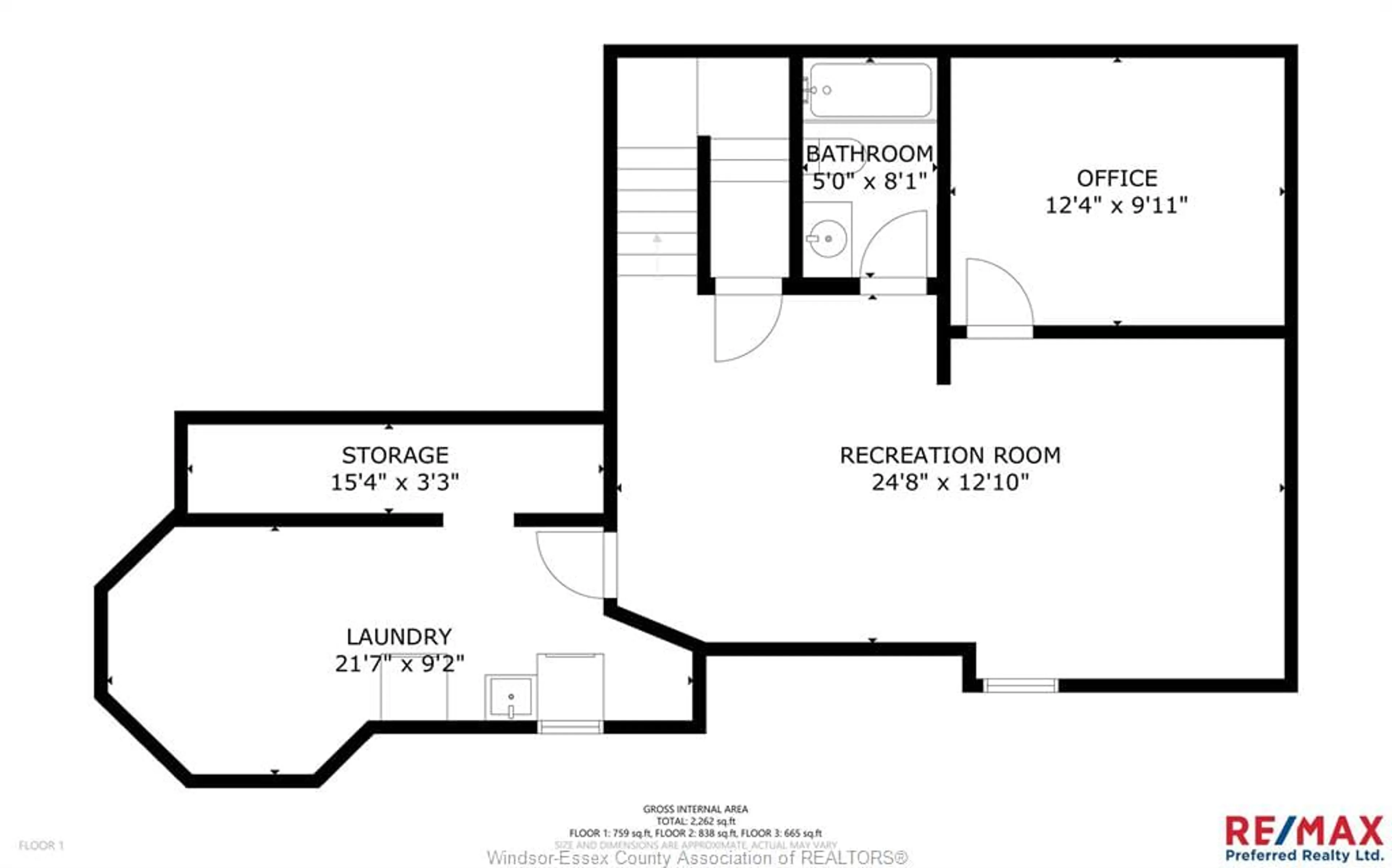 Floor plan for 233 CRYSTAL BAY Dr, Amherstburg Ontario N9V 4A6