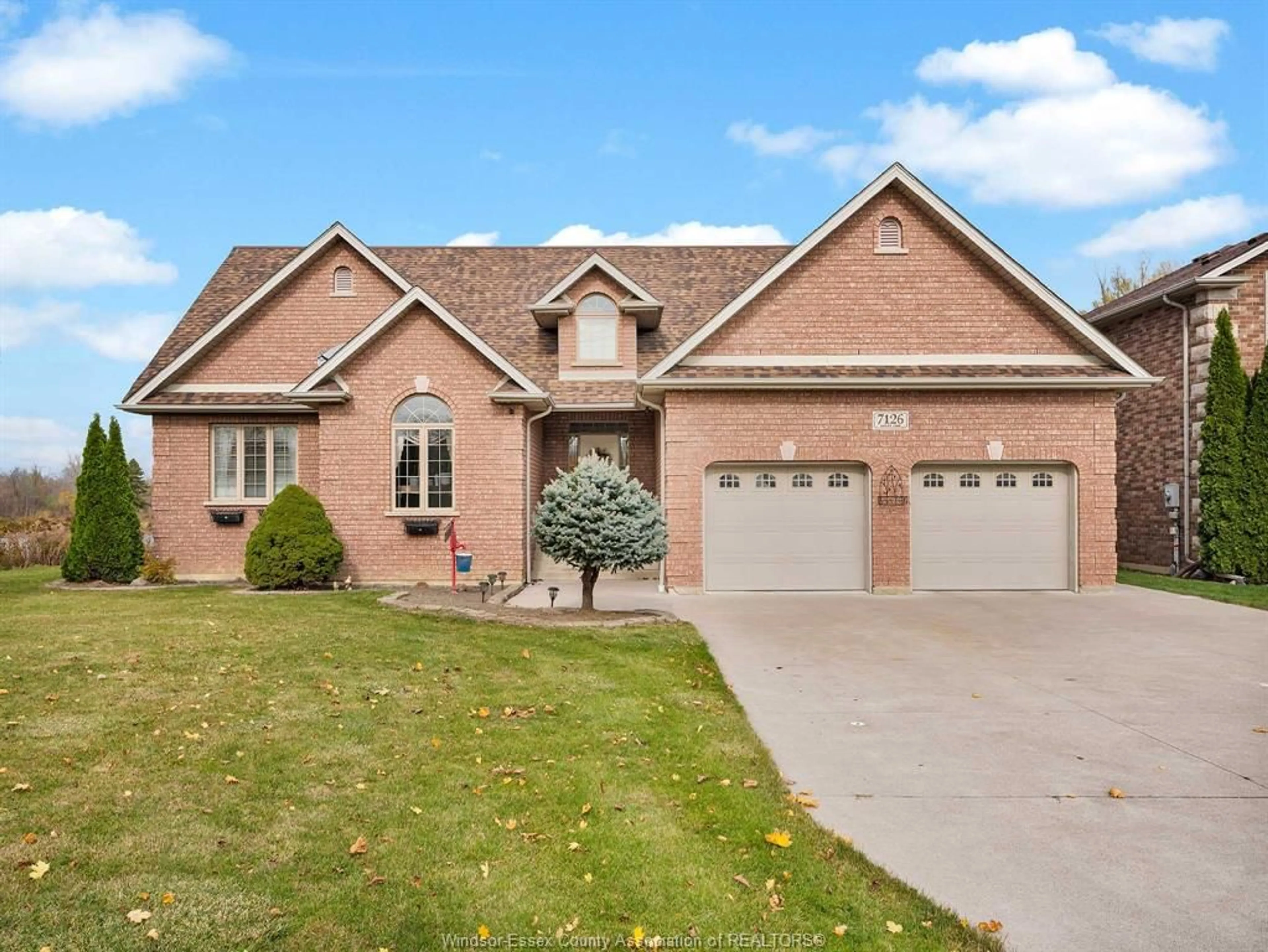 Home with brick exterior material, street for 7126 DRIVER Lane, Amherstburg Ontario N0R 1J0