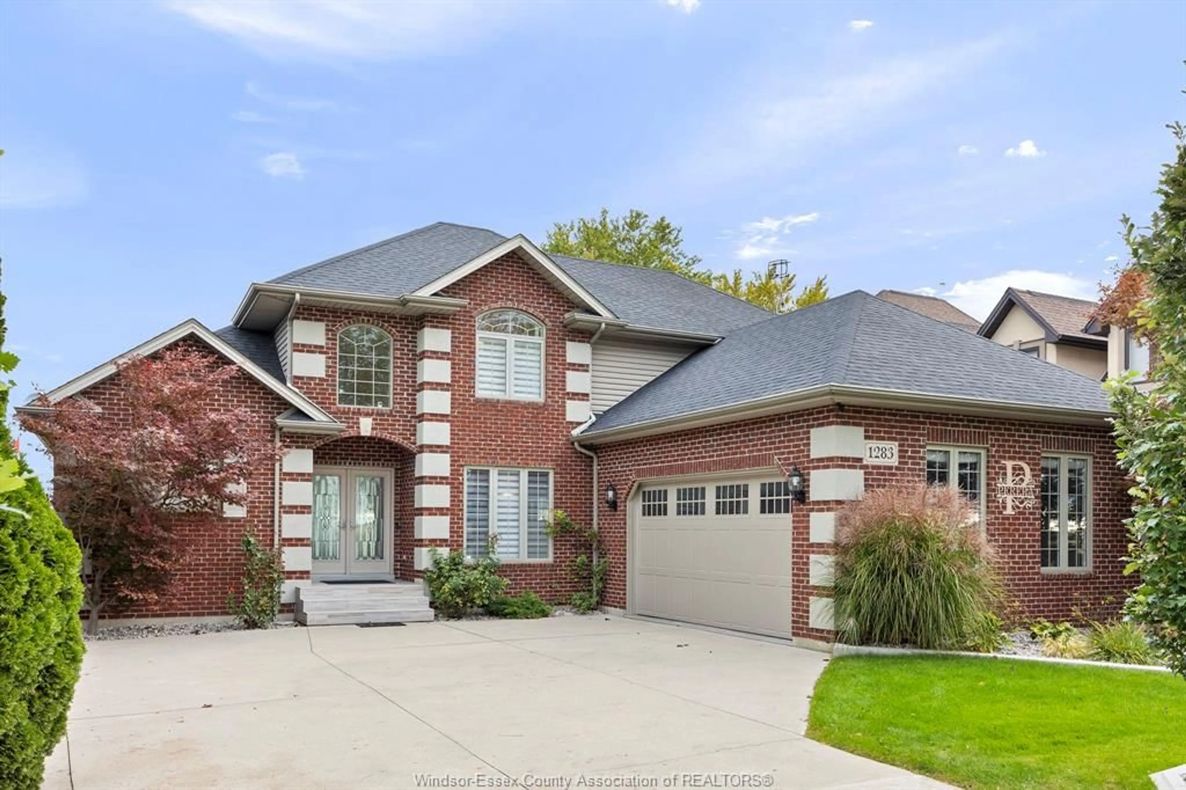 Home with brick exterior material, street for 1283 LANGE, Lakeshore Ontario N0R 1S0