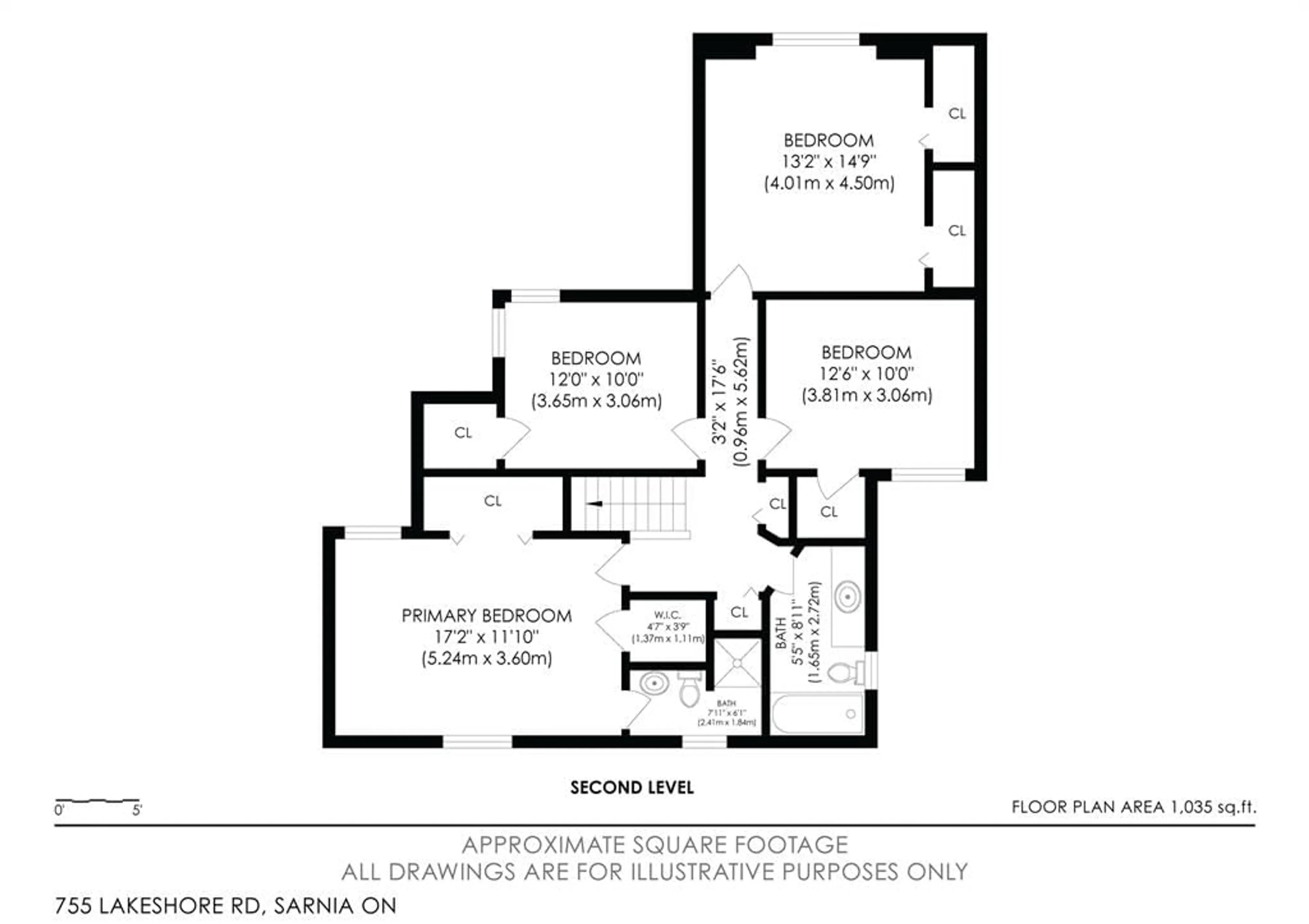 Floor plan for 755 LAKESHORE Rd, Sarnia Ontario N7V 2T1