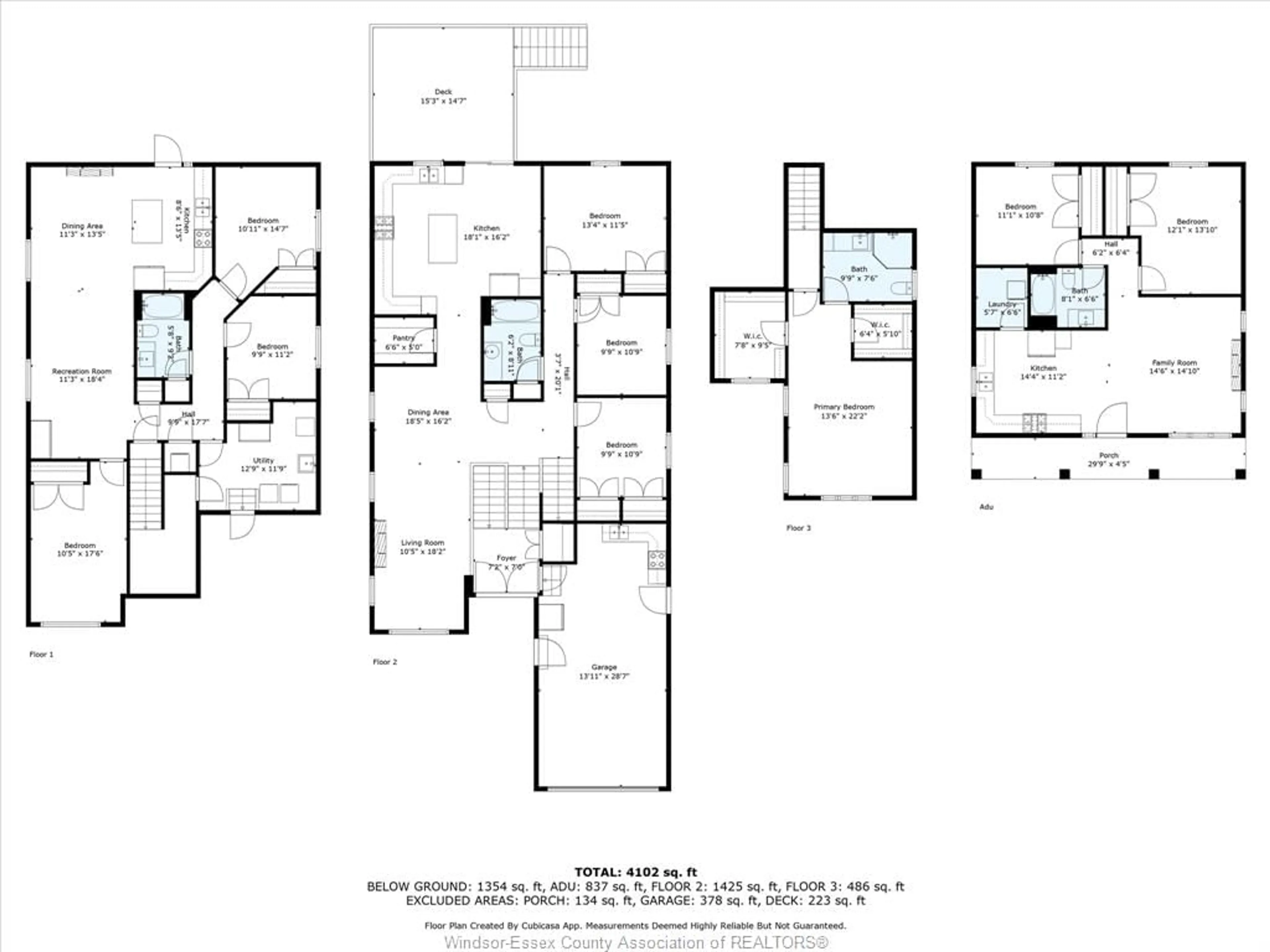 Floor plan for 1320 GRAND MARAIS Rd, Windsor Ontario N8W 1W2