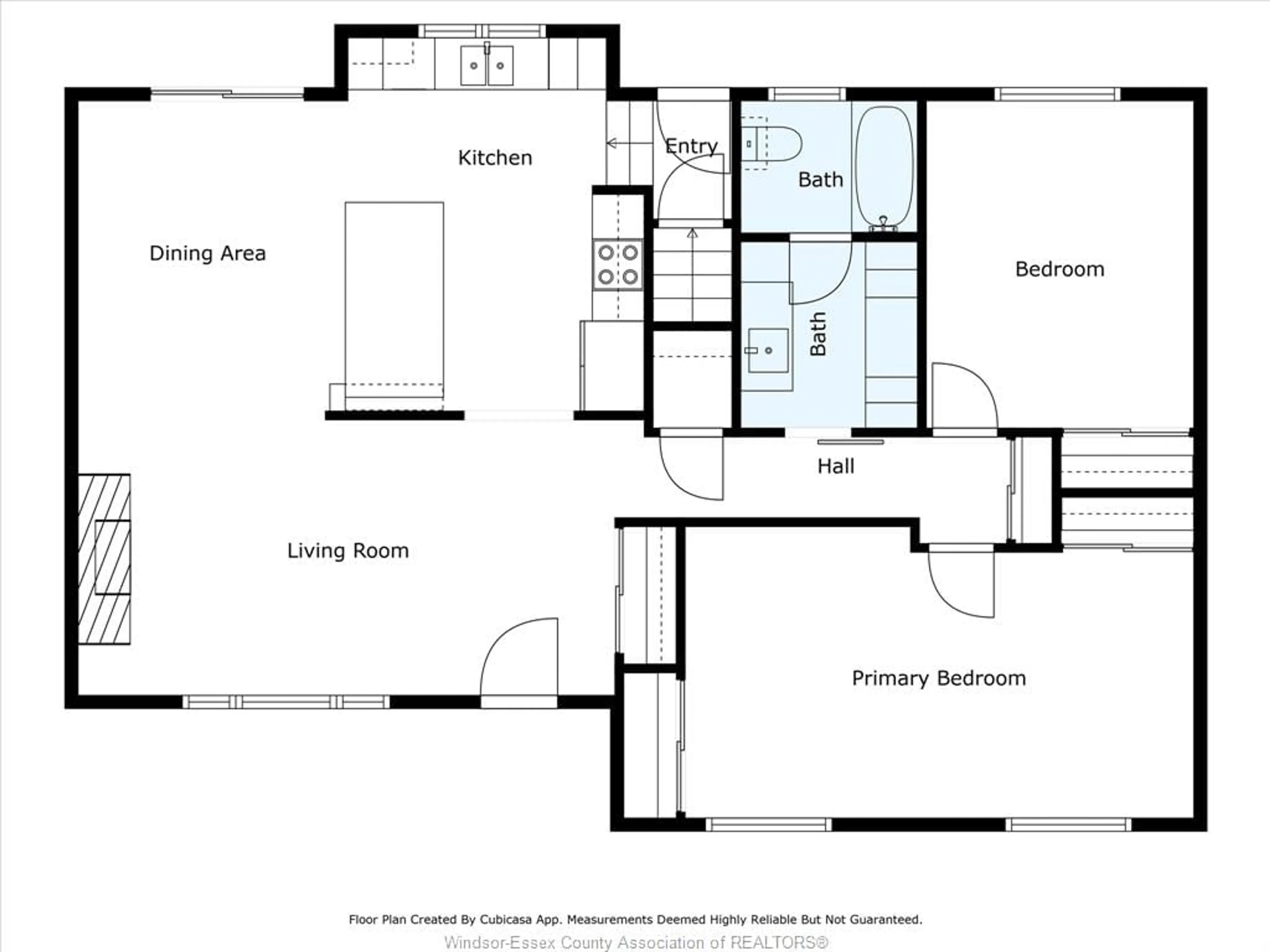 Floor plan for 12613 DILLON Dr, Tecumseh Ontario N8N 1C5