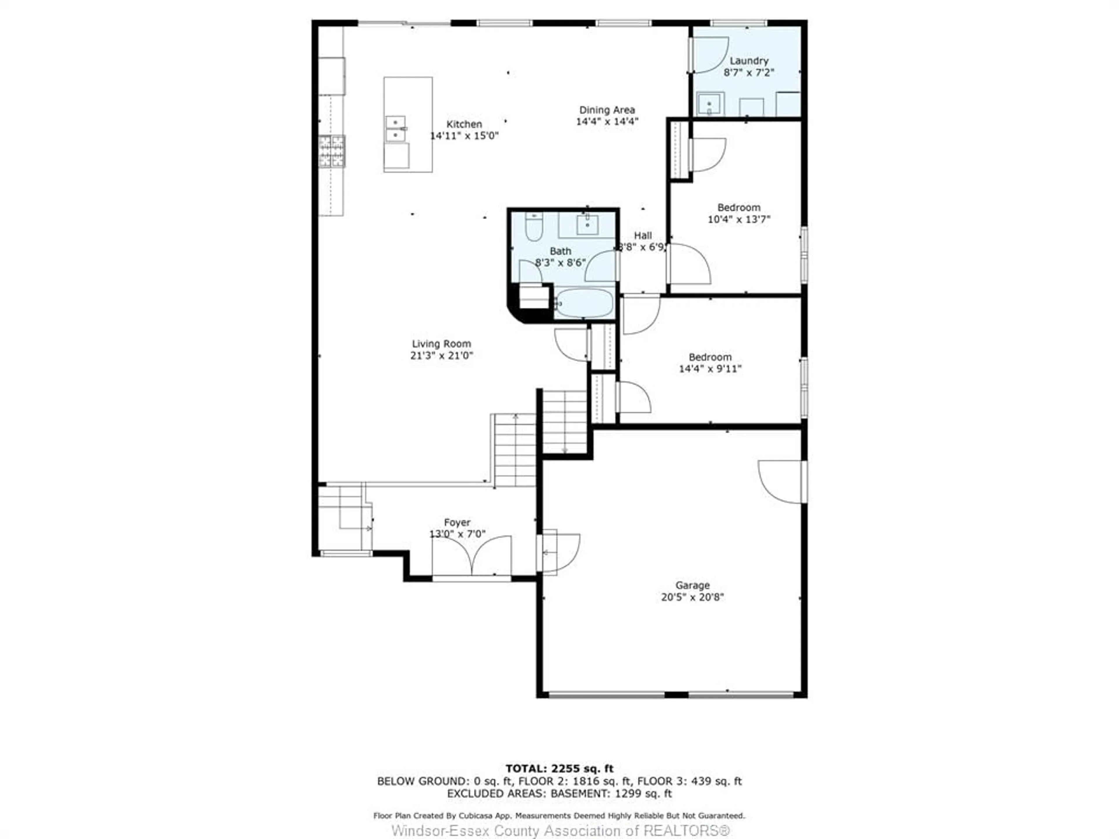 Floor plan for 22 NOBLE Crt, Amherstburg Ontario N9V 0G8