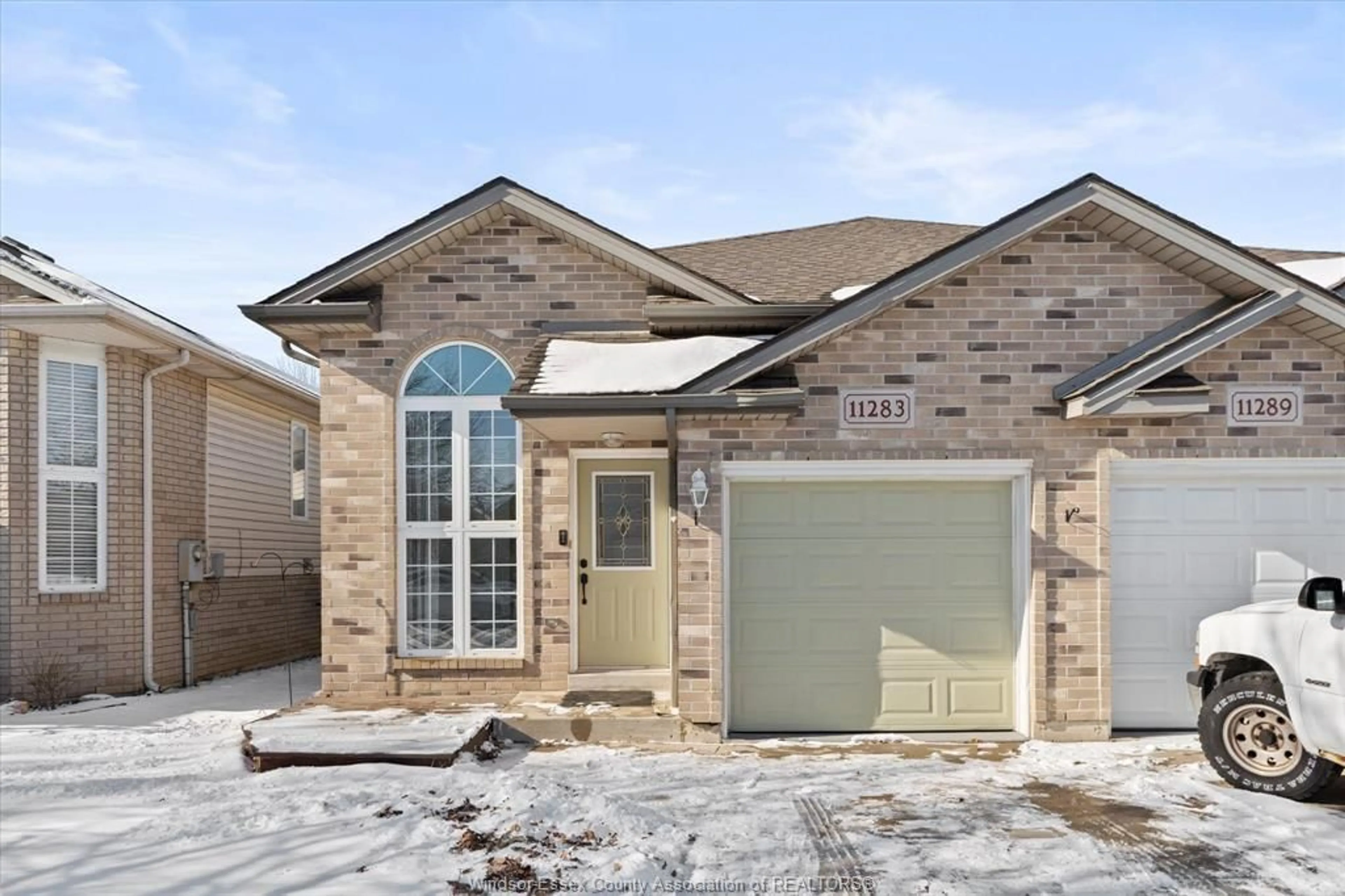 Home with brick exterior material, street for 11283 TIMBER BAY Cres, Windsor Ontario N8R 2L2