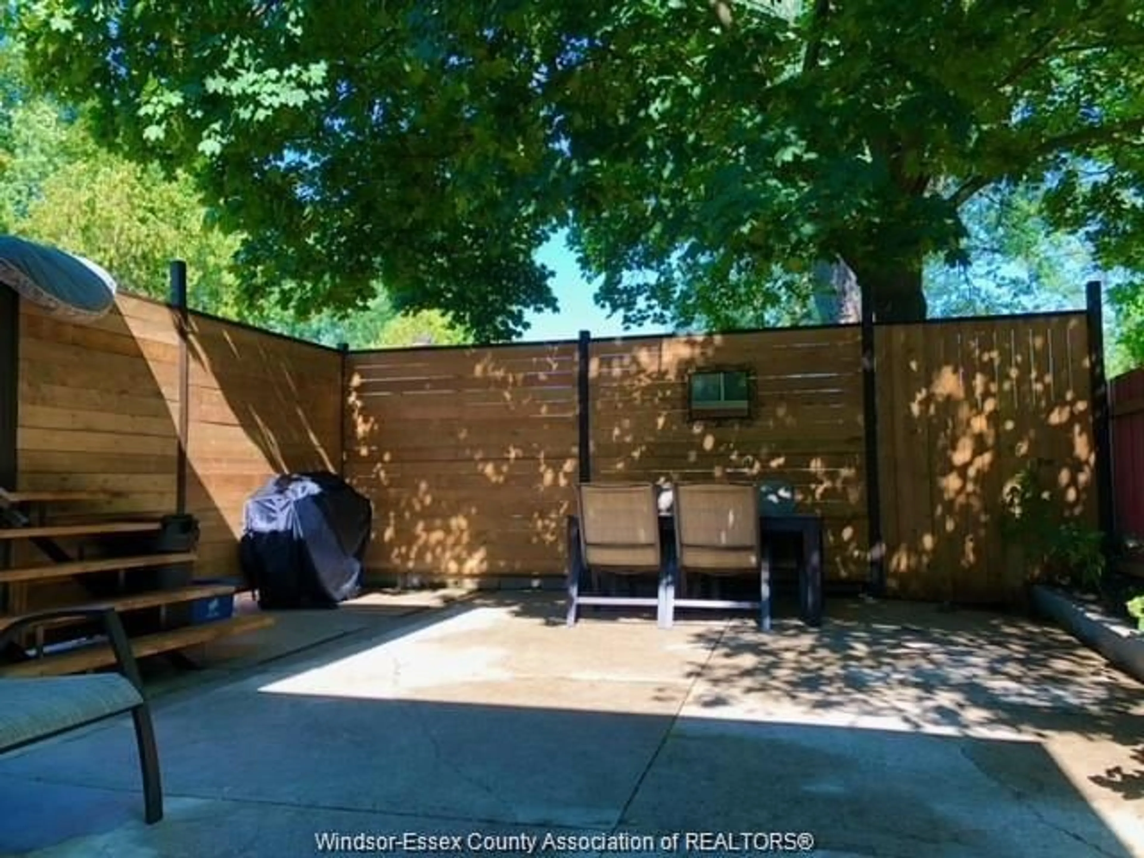 Patio, forest/trees view for 2760 JOS ST. LOUIS, Windsor Ontario N8T 2M6