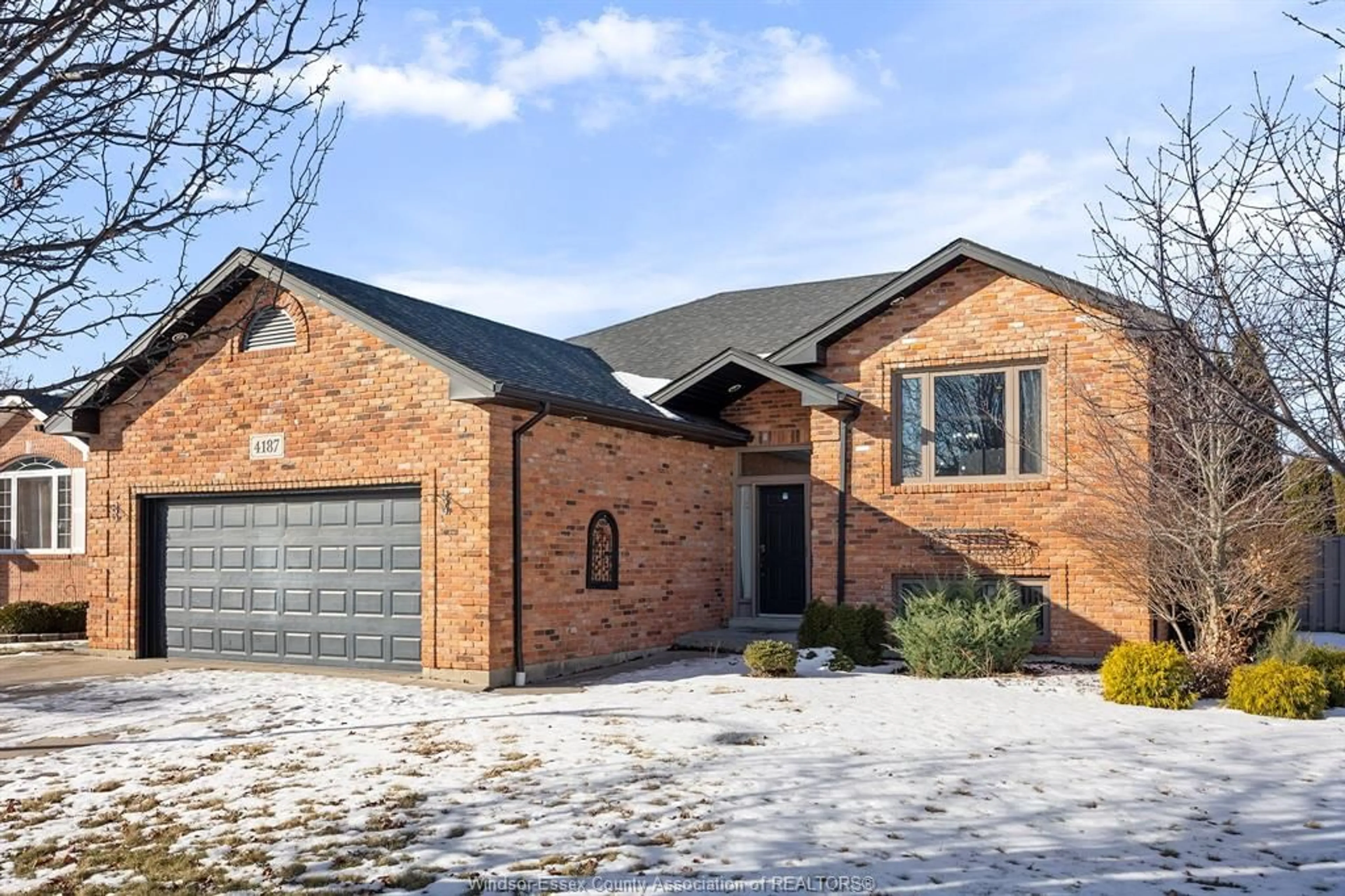 Home with brick exterior material, street for 4187 BONNAIRE, Windsor Ontario N9G 2V5