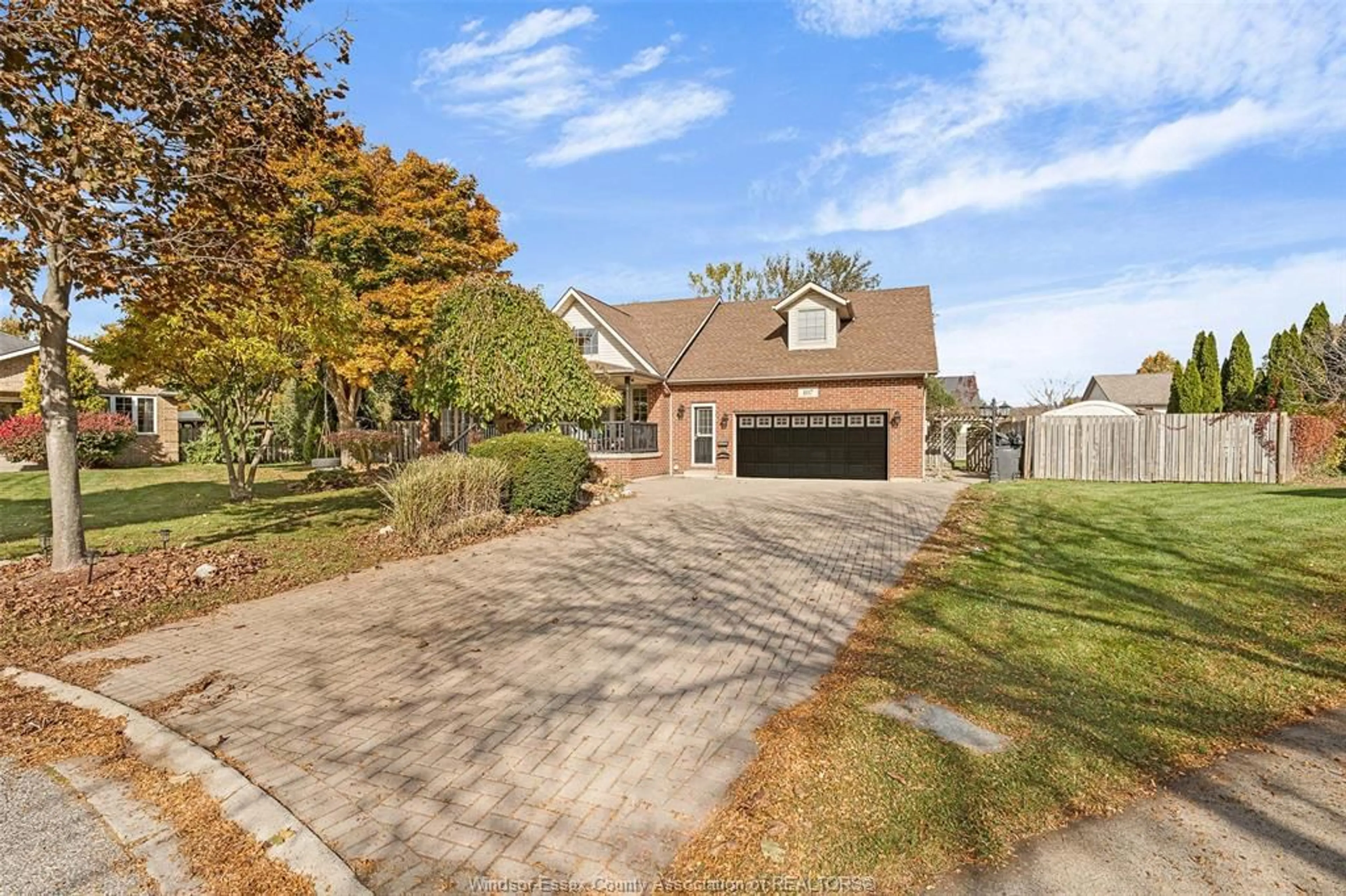 Home with brick exterior material, street for 107 CRANBROOK Crt, Amherstburg Ontario N9V 4B3