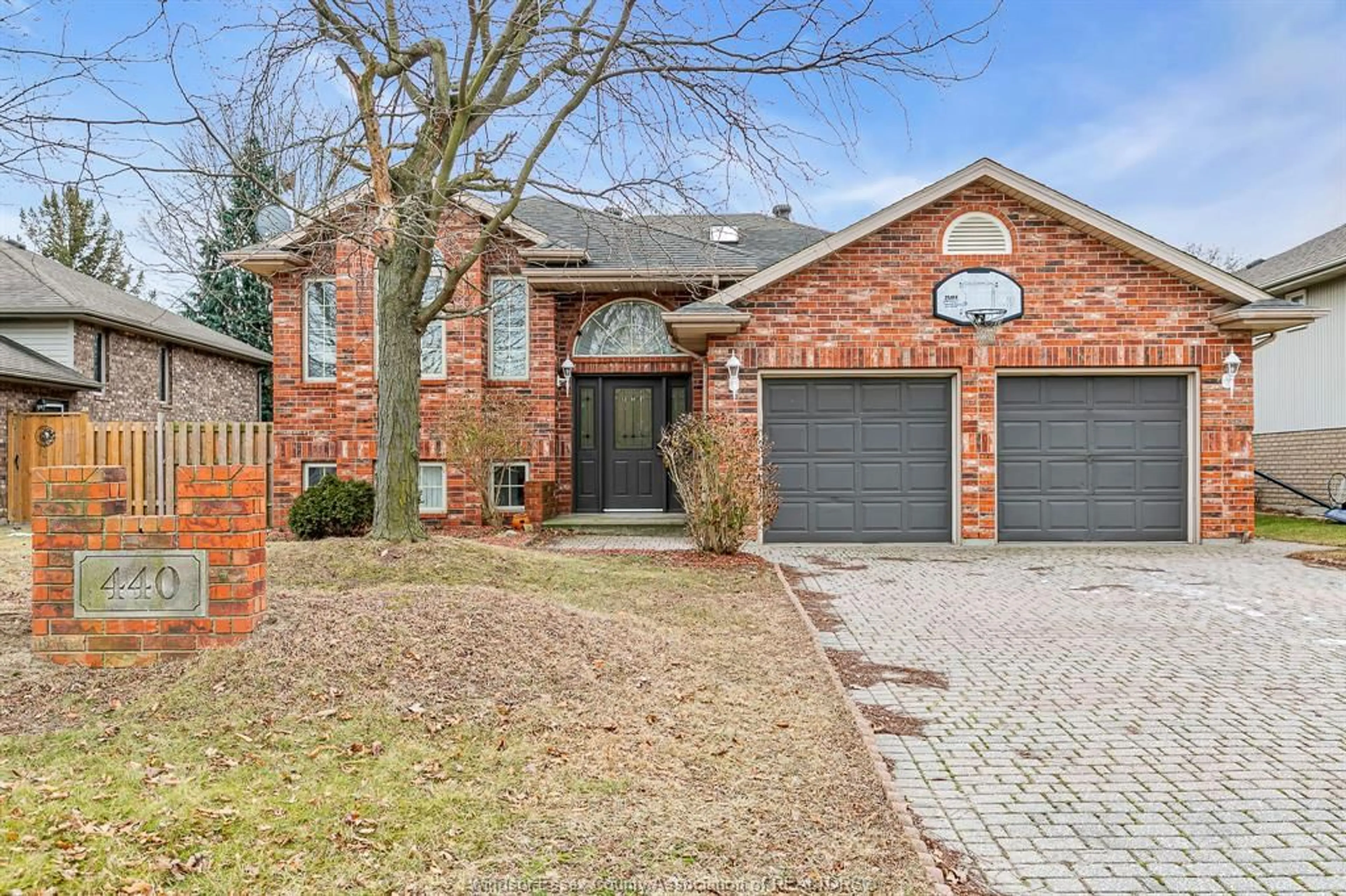 Home with brick exterior material, street for 440 Olcott Ave, LaSalle Ontario N9J 3L1