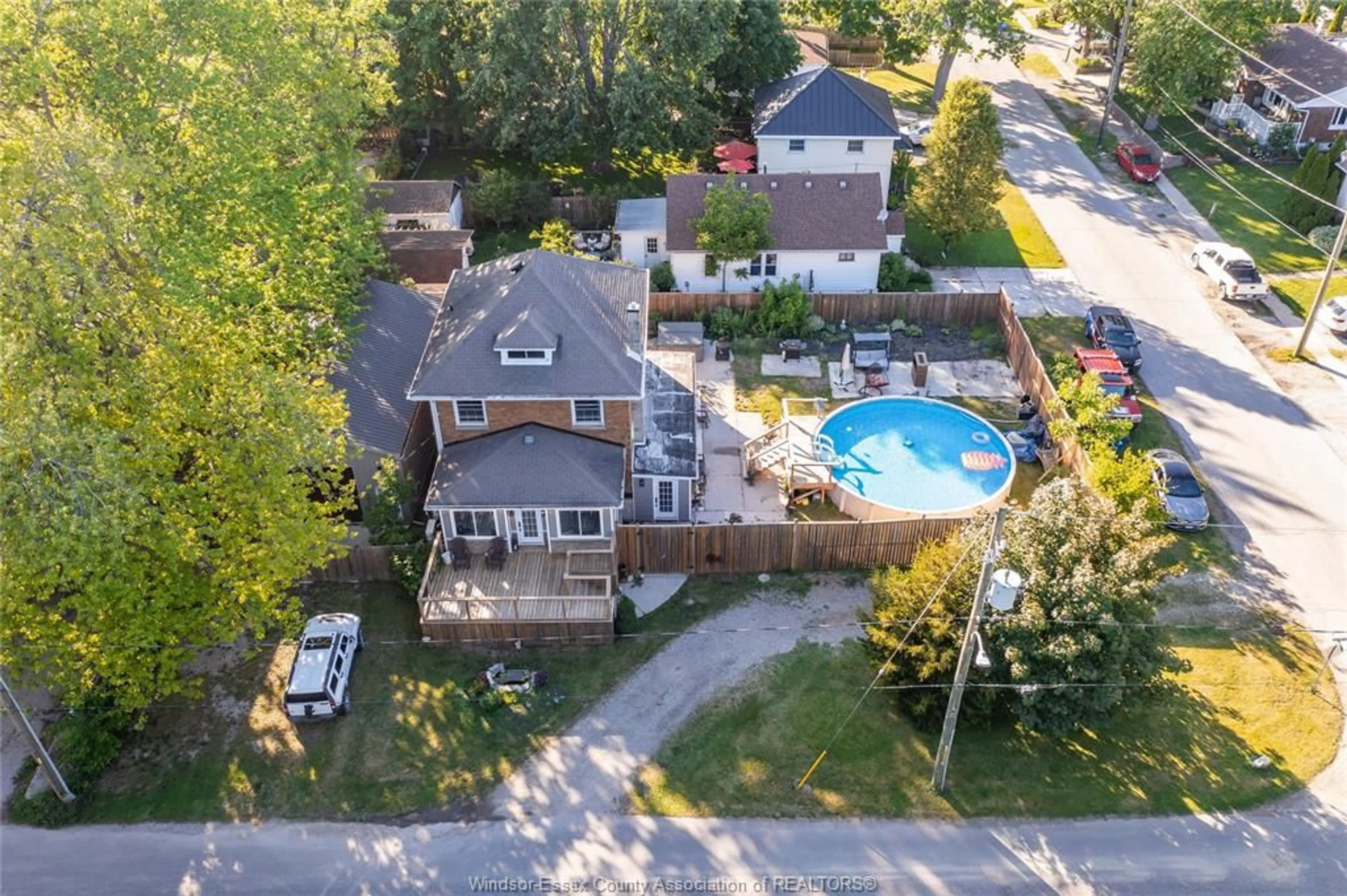 A pic from outside/outdoor area/front of a property/back of a property/a pic from drone, street for 221 JOHN St, Blenheim Ontario N0P 1A0