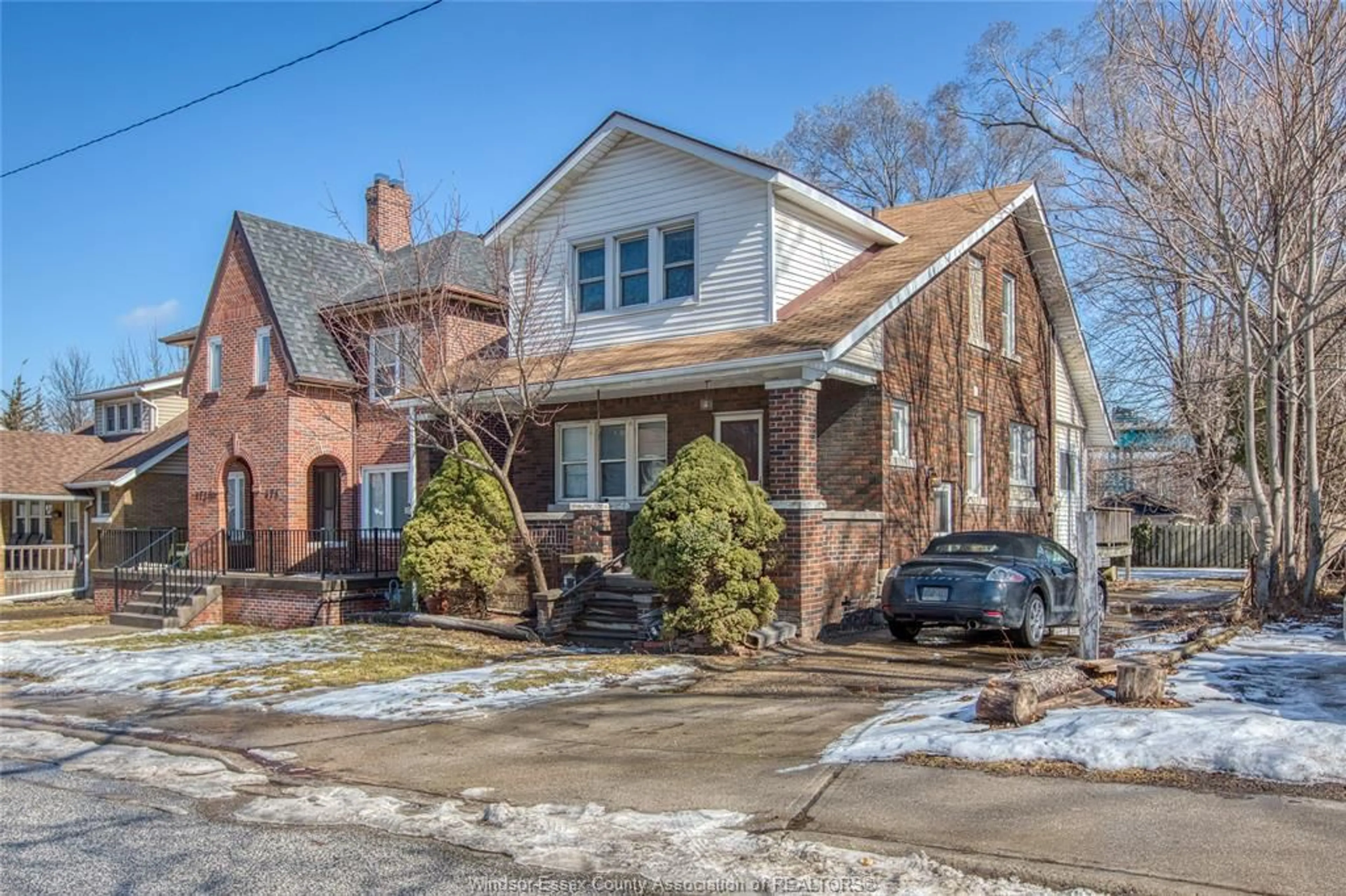 Home with brick exterior material, street for 478 Rosedale Avenue, Windsor Ontario N9C 2N4