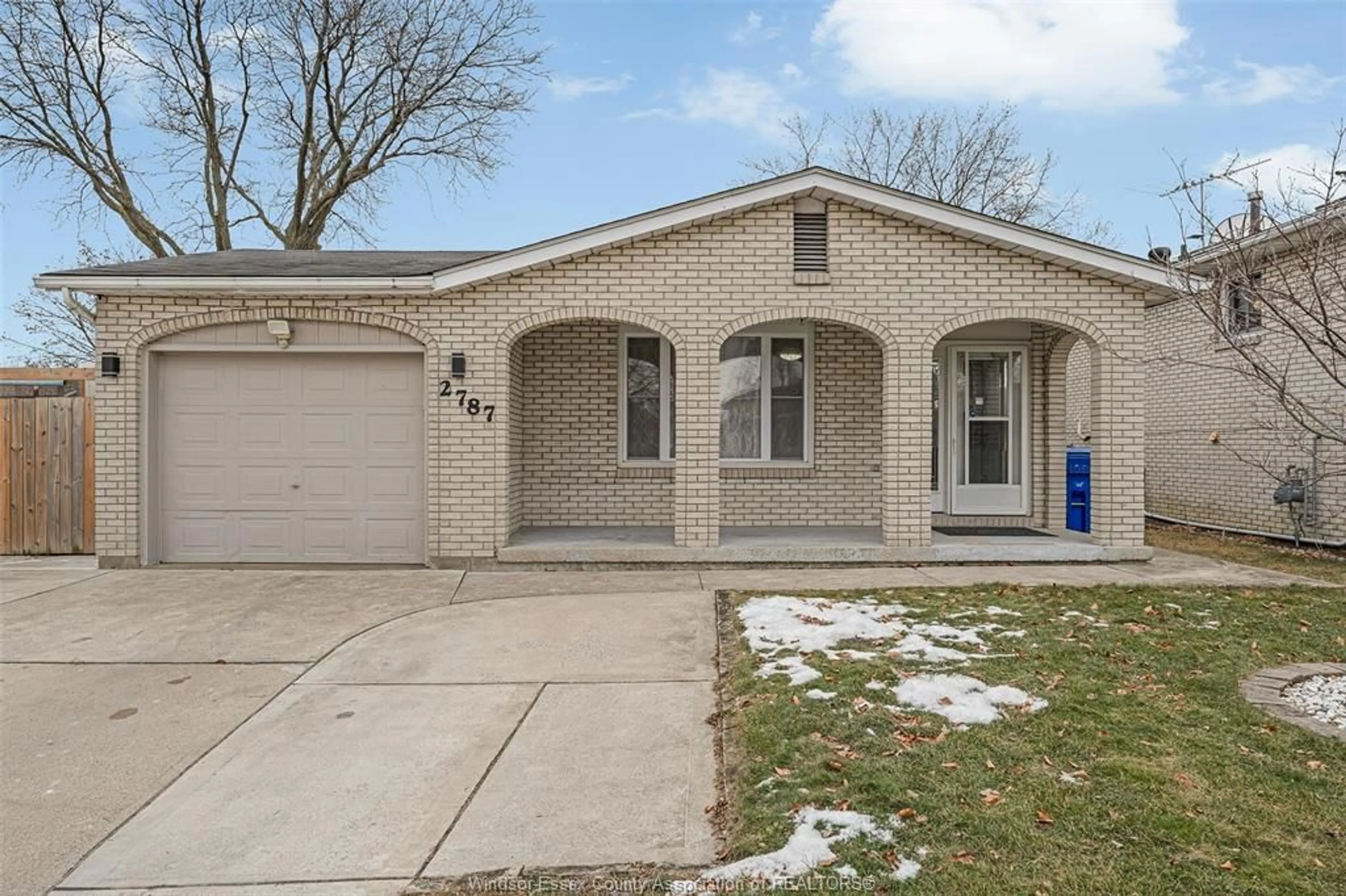 Home with brick exterior material, street for 2787 BRAMLEY Cres, Windsor Ontario N8W 4X2