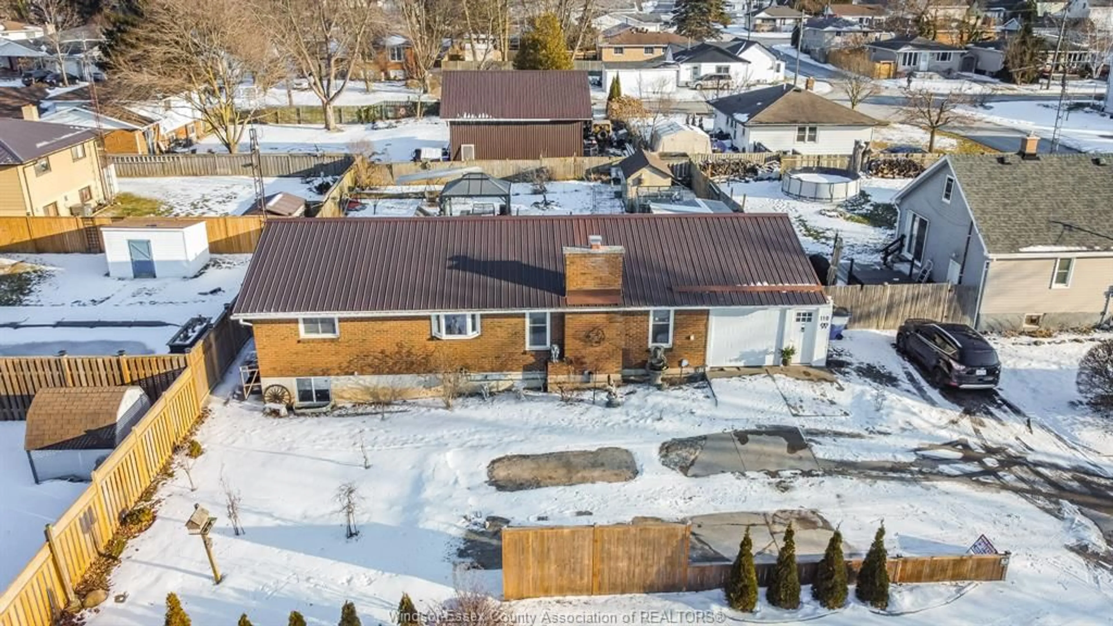 A pic from outside/outdoor area/front of a property/back of a property/a pic from drone, street for 110 ANGER STREET, Blenheim Ontario N0P 1A0