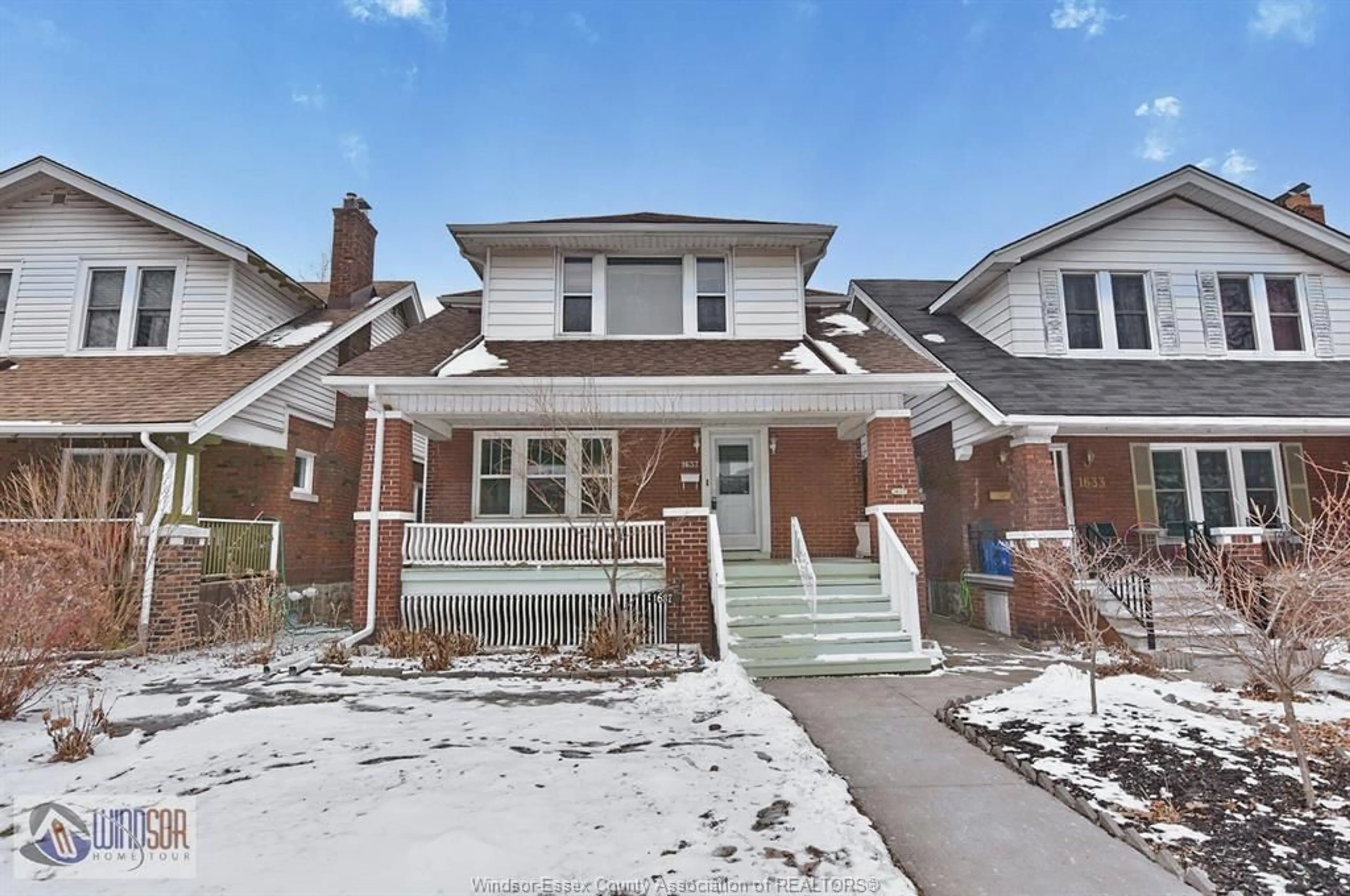 Home with brick exterior material, street for 1637 VICTORIA, Windsor Ontario N8X 1P6