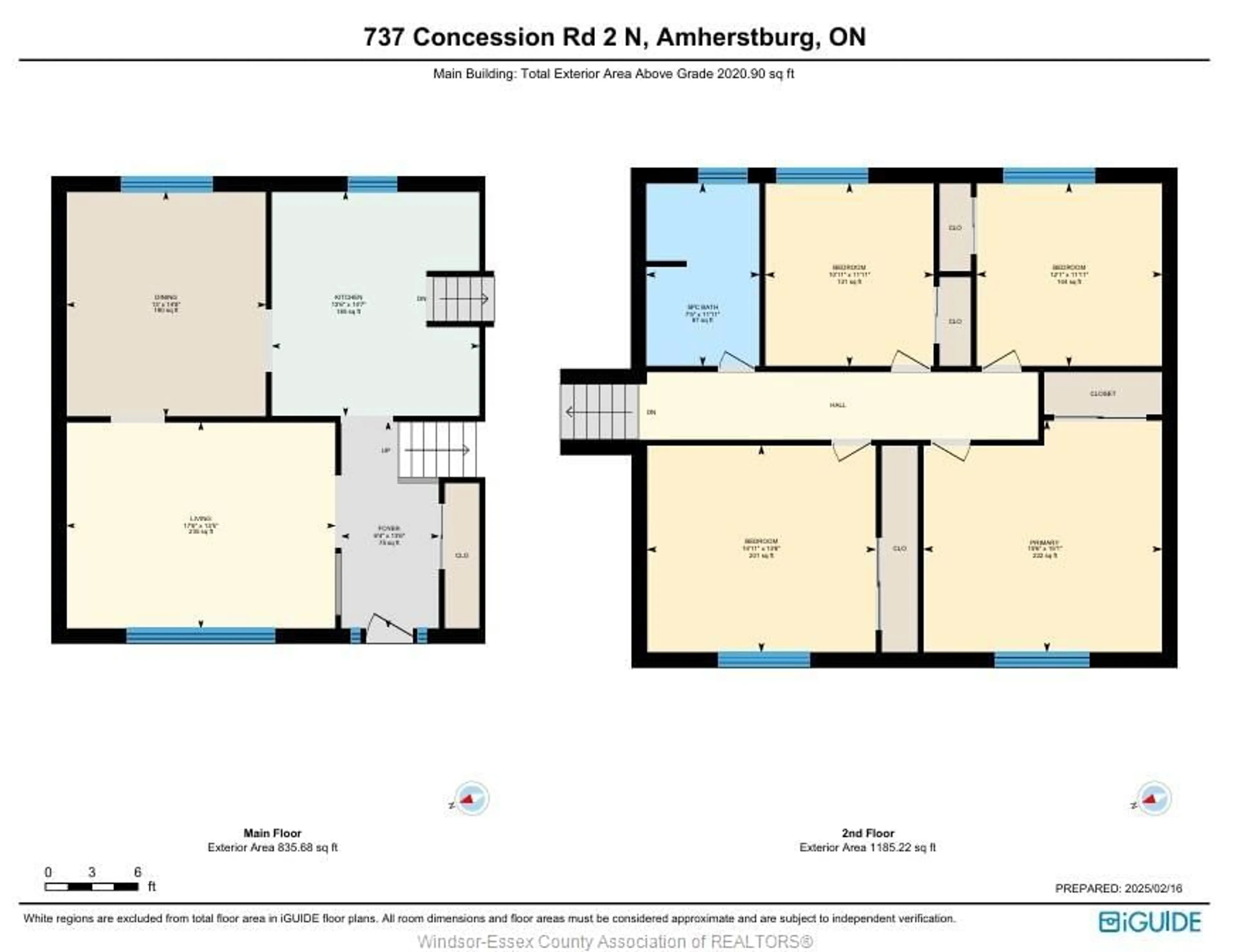 Floor plan for 737 CONCESSION RD 2, Amherstburg Ontario N9V 3R3