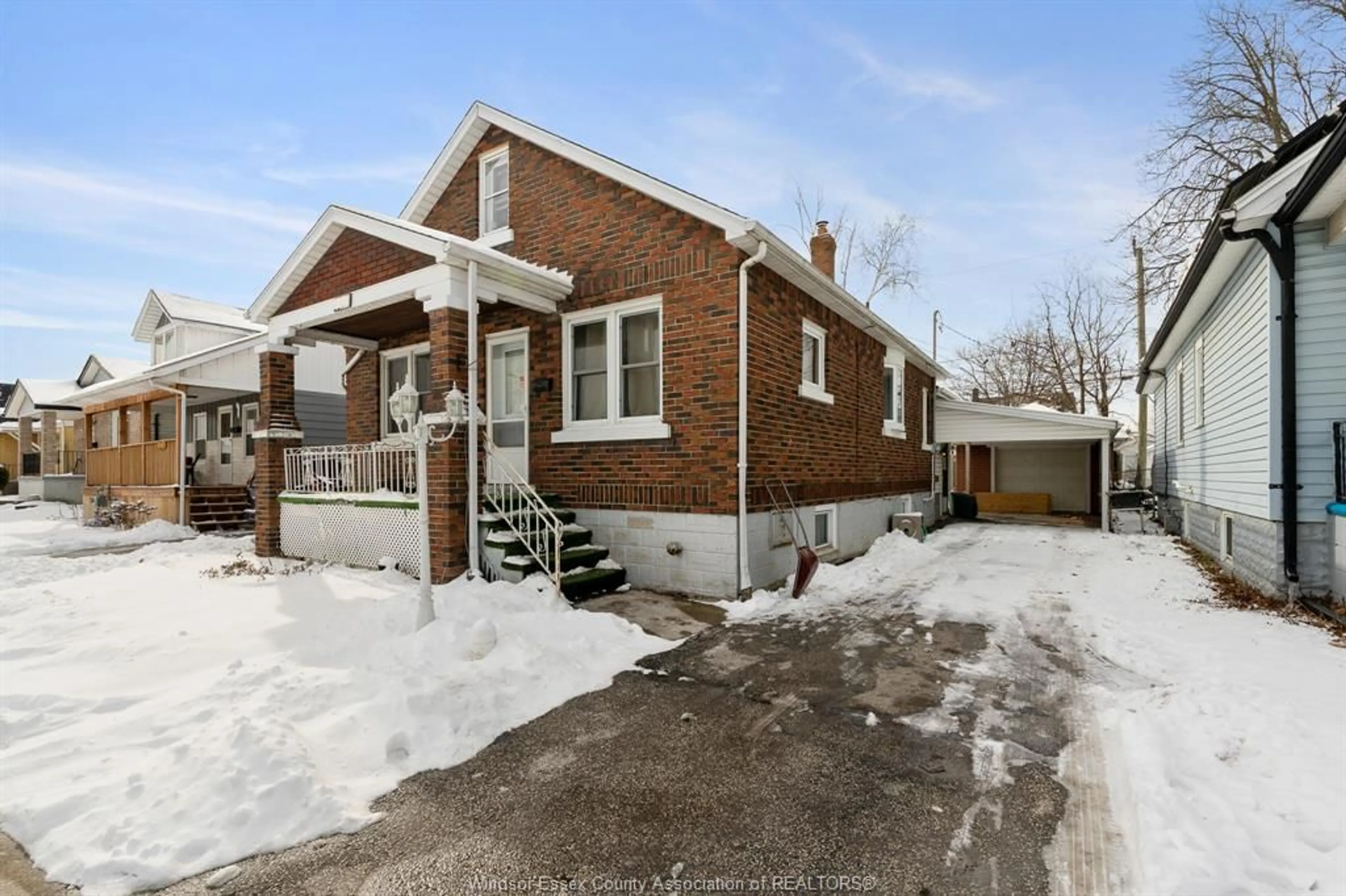 Home with brick exterior material, street for 1635 HICKORY Rd, Windsor Ontario N8Y 3T2