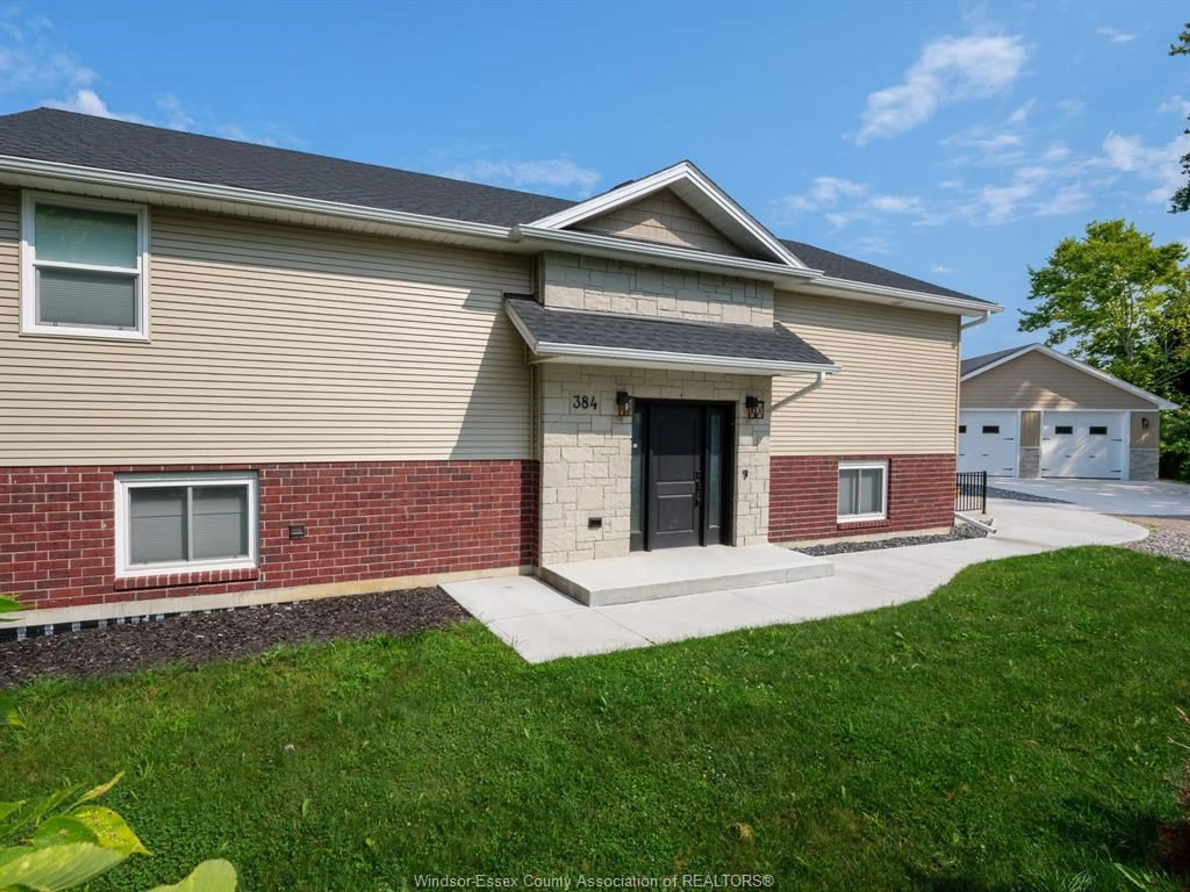 Home with brick exterior material, building for 384 Erie View Ave, Harrow Ontario N0R 1G0