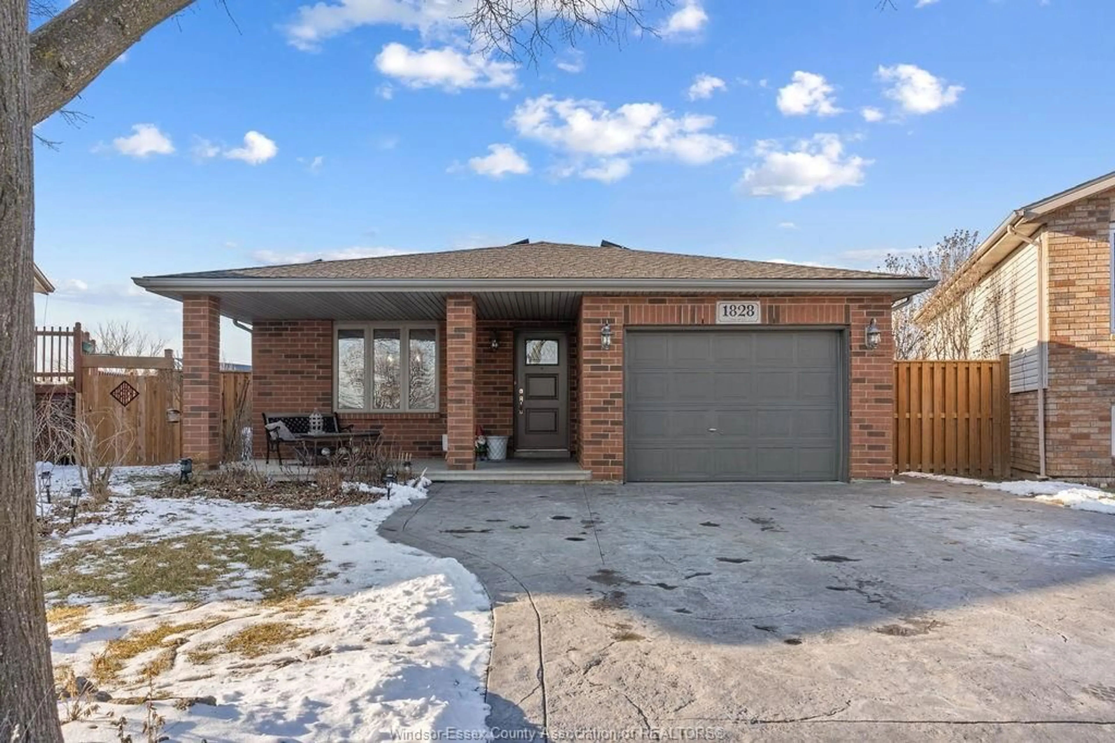 Home with brick exterior material, street for 1828 VICKY Cir, Windsor Ontario N8W 5P6